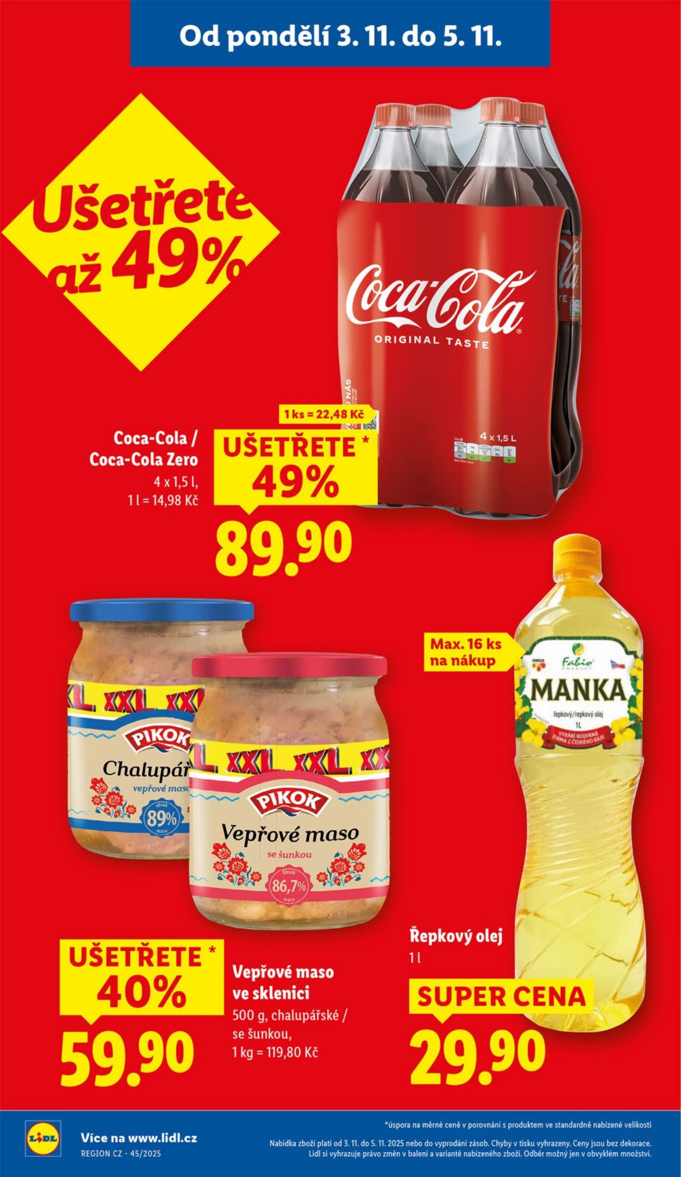 lidl - Aktuální leták Lidl - Spotřební zboží od 03.11. do 05.11. - page: 2