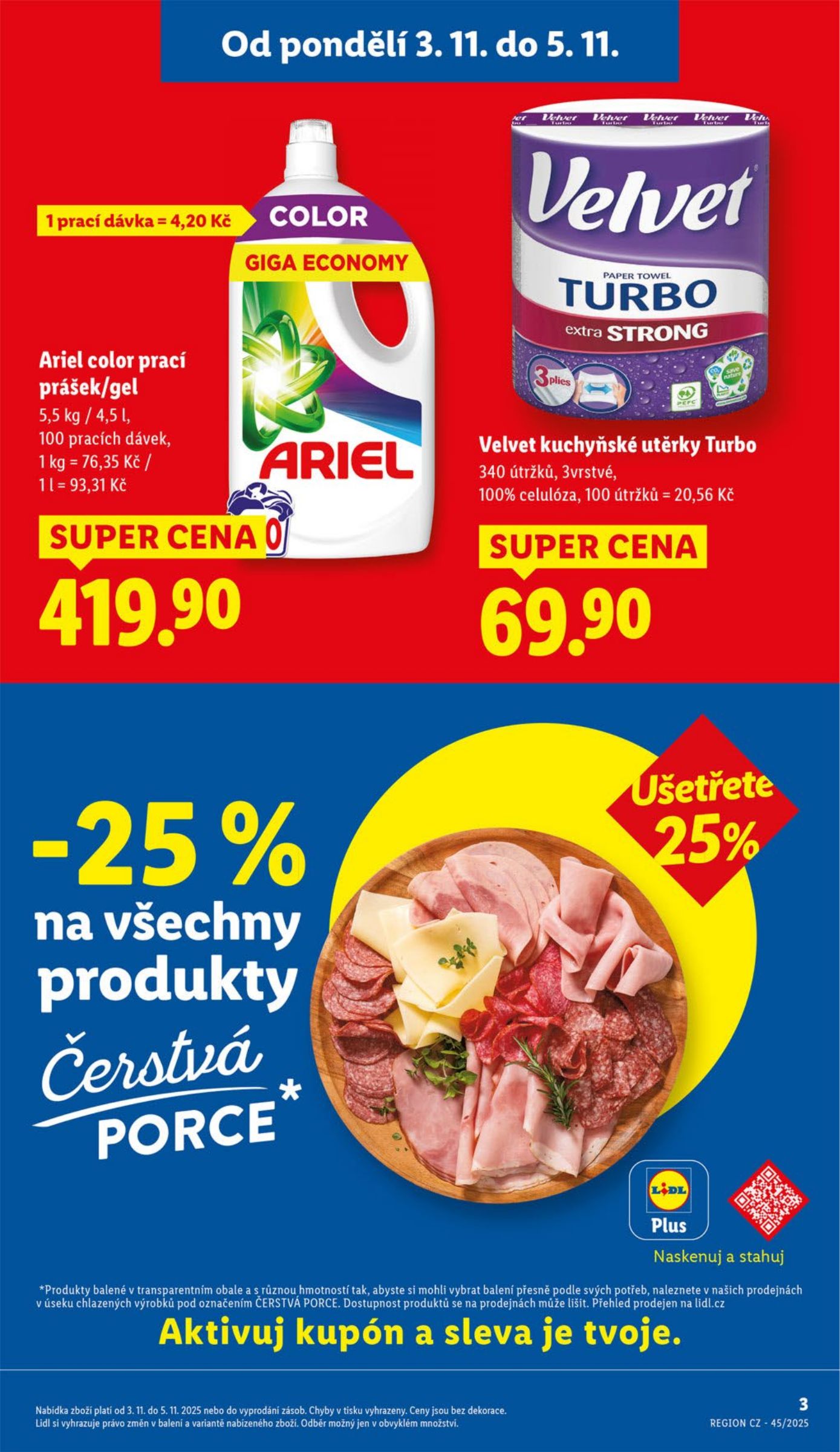 lidl - Aktuální leták Lidl - Spotřební zboží od 03.11. do 05.11. - page: 3