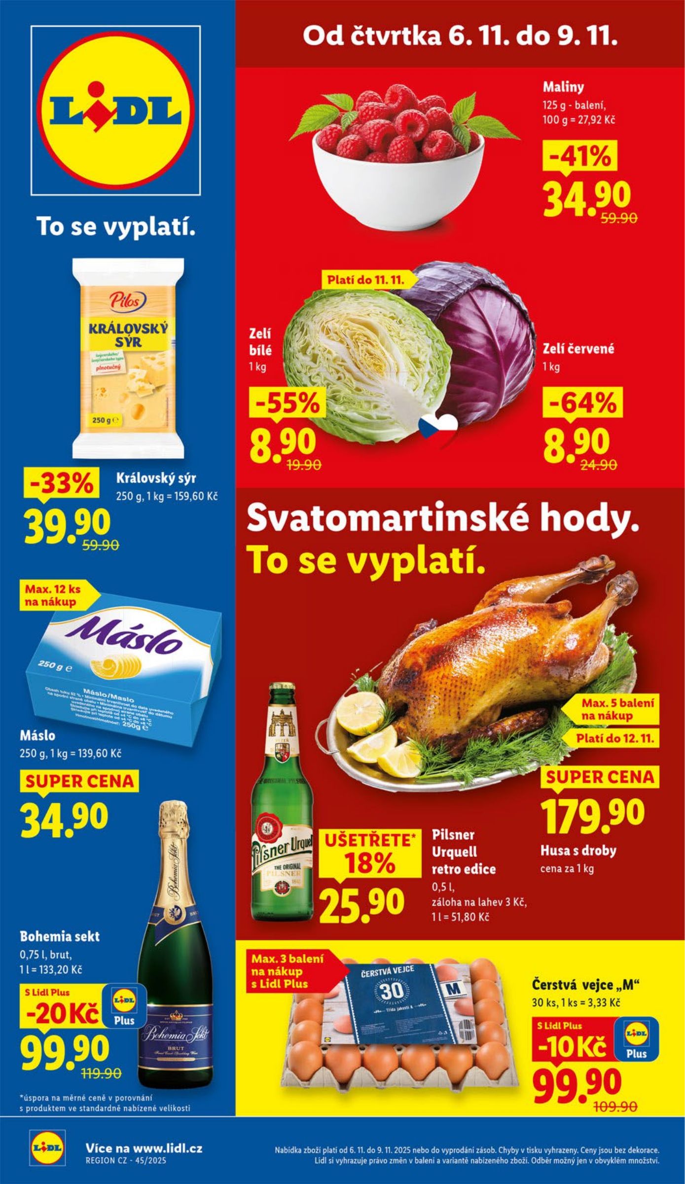 lidl - Aktuální leták Lidl od 06.11. do 09.11.