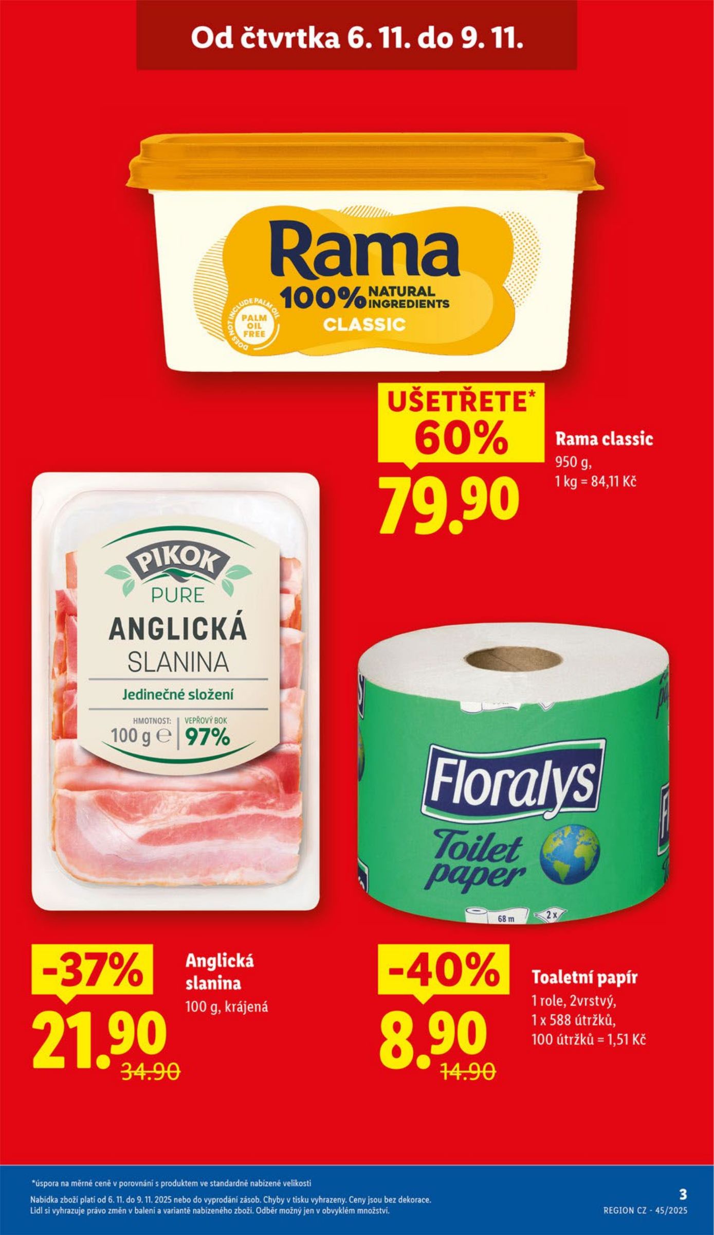 lidl - Aktuální leták Lidl od 06.11. do 09.11. - page: 3