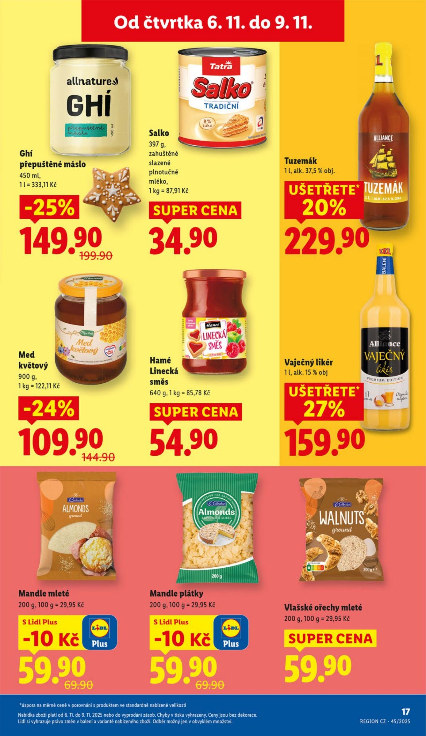 lidl - Aktuální leták Lidl od 06.11. do 09.11. - page: 17