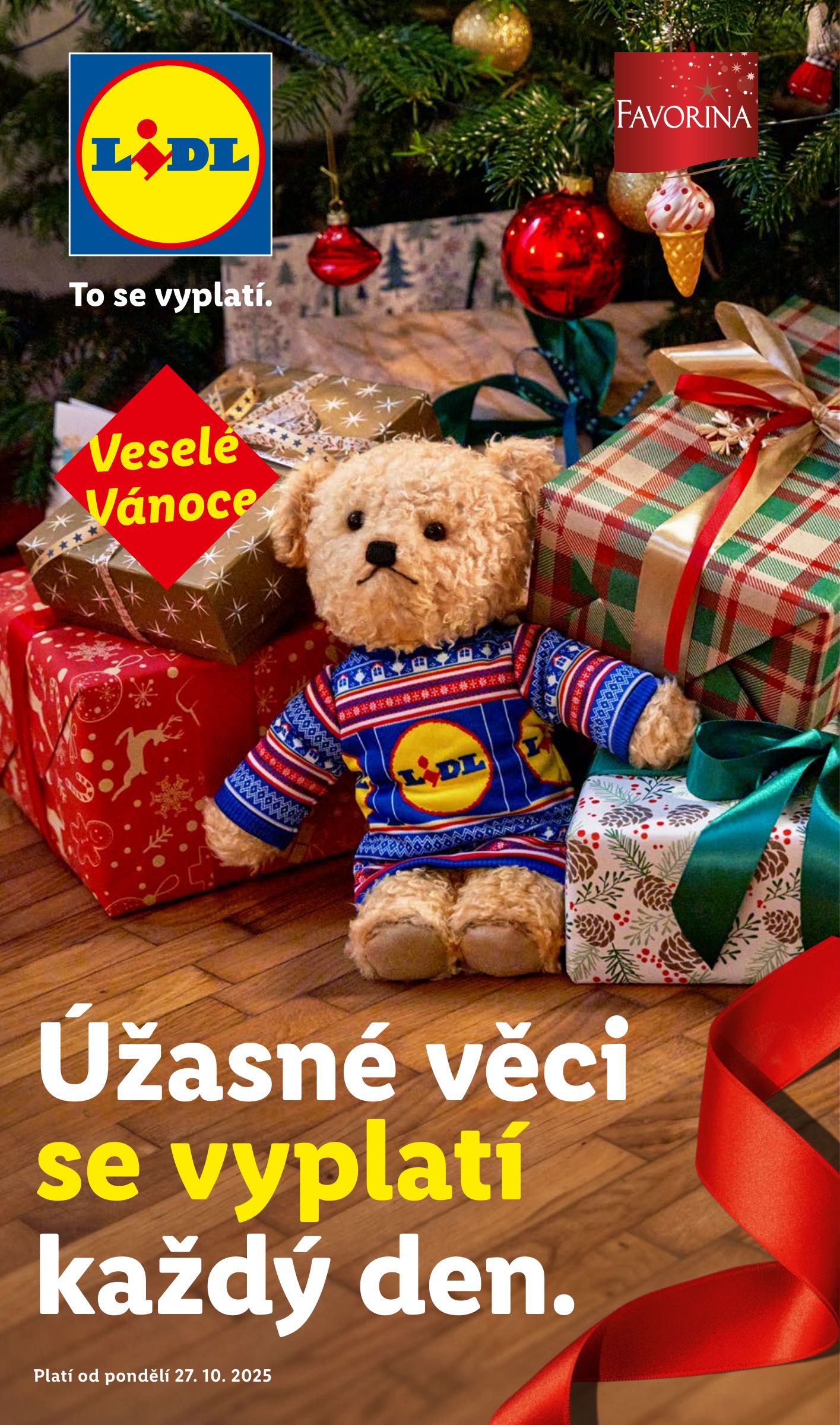 lidl - Aktuální leták Lidl - Favorina od 27.10. do 24.12.