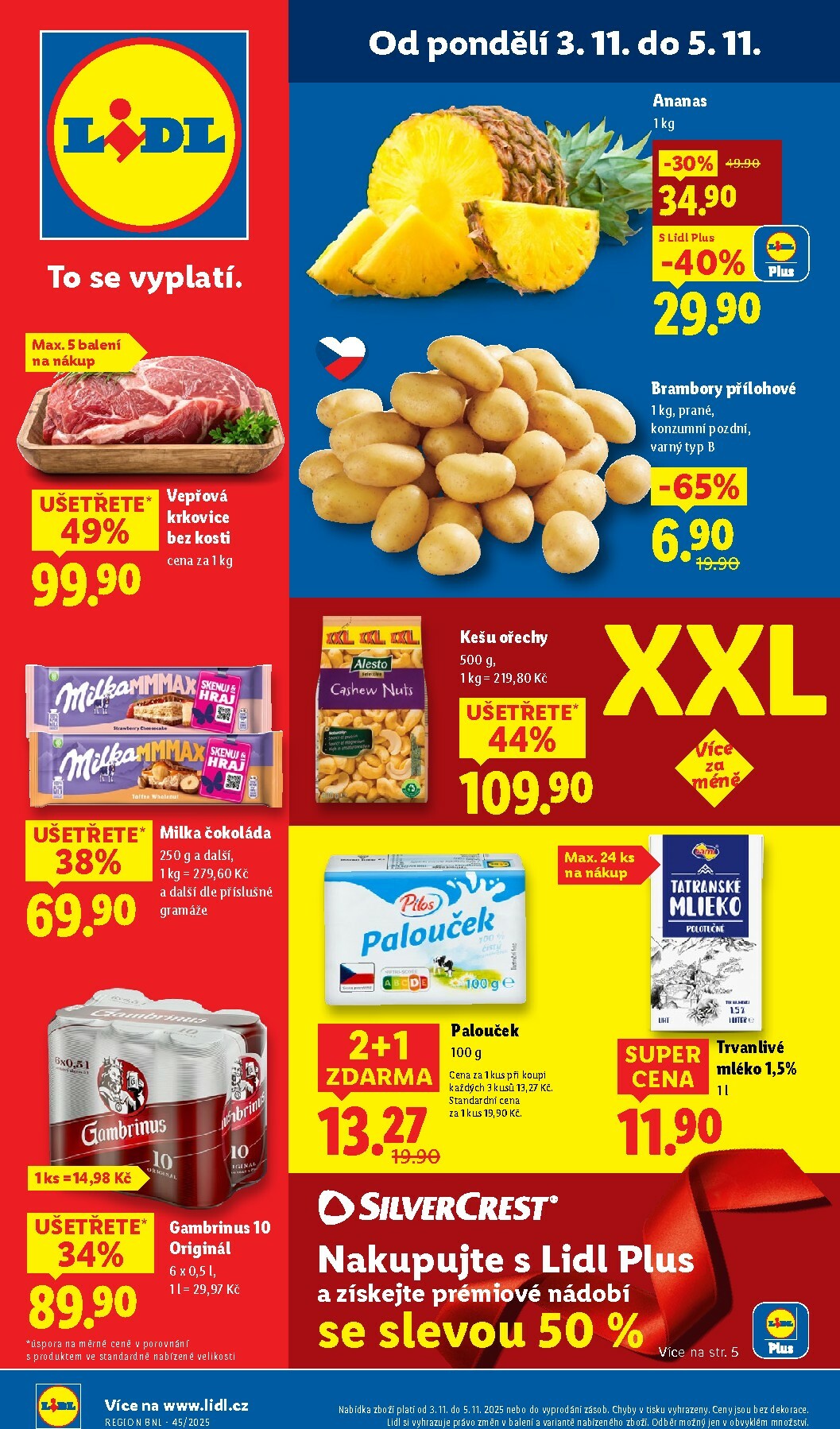 lidl - Aktuální leták Lidl od 03.11. do 05.11.