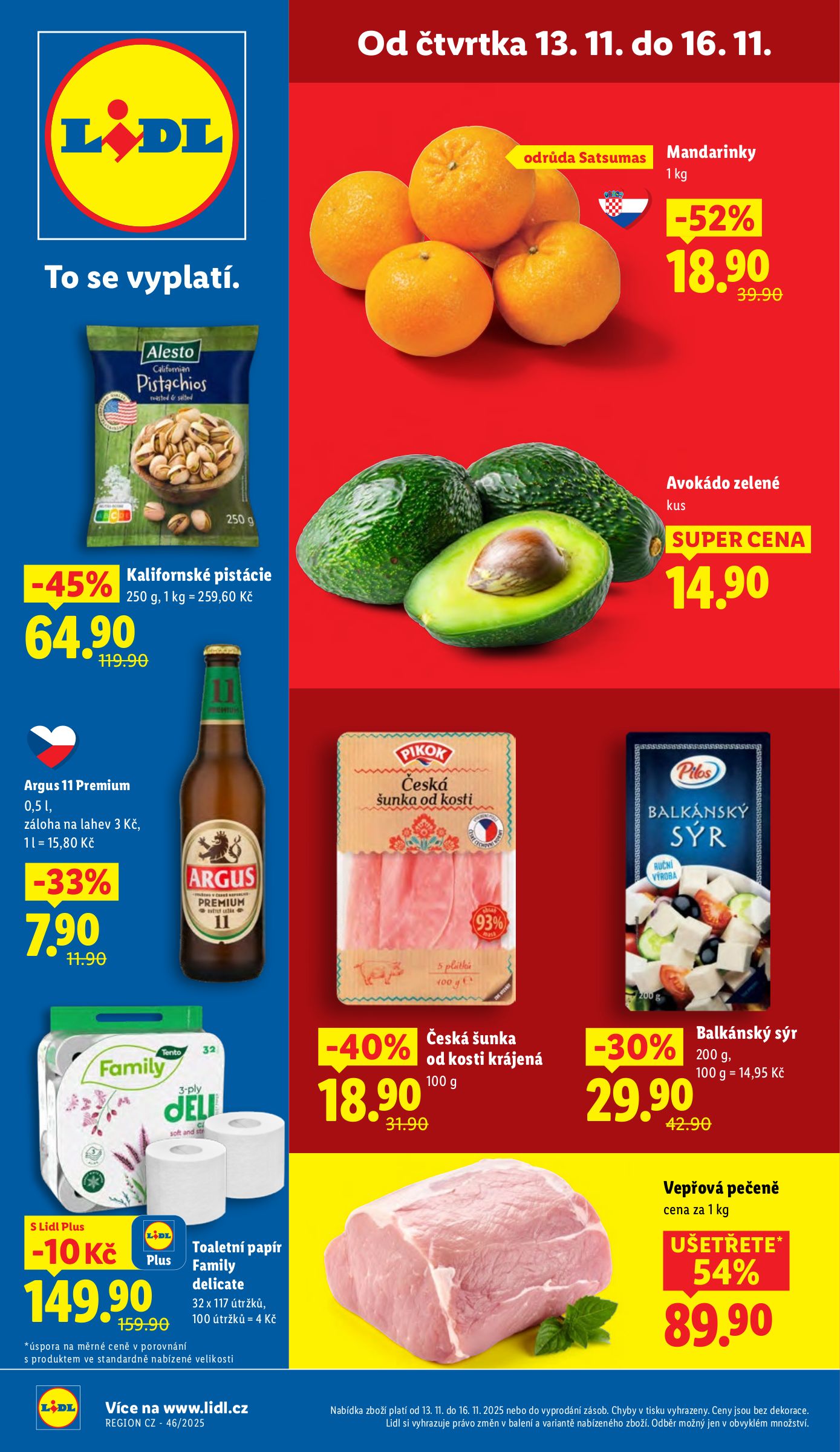 lidl - Aktuální leták Lidl od 13.11. do 16.11.