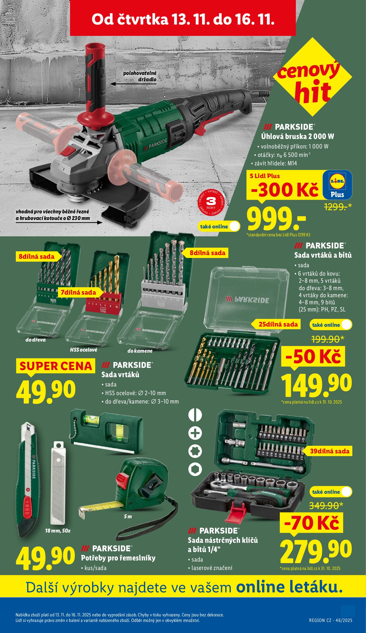 lidl - Aktuální leták Lidl od 13.11. do 16.11. - page: 47