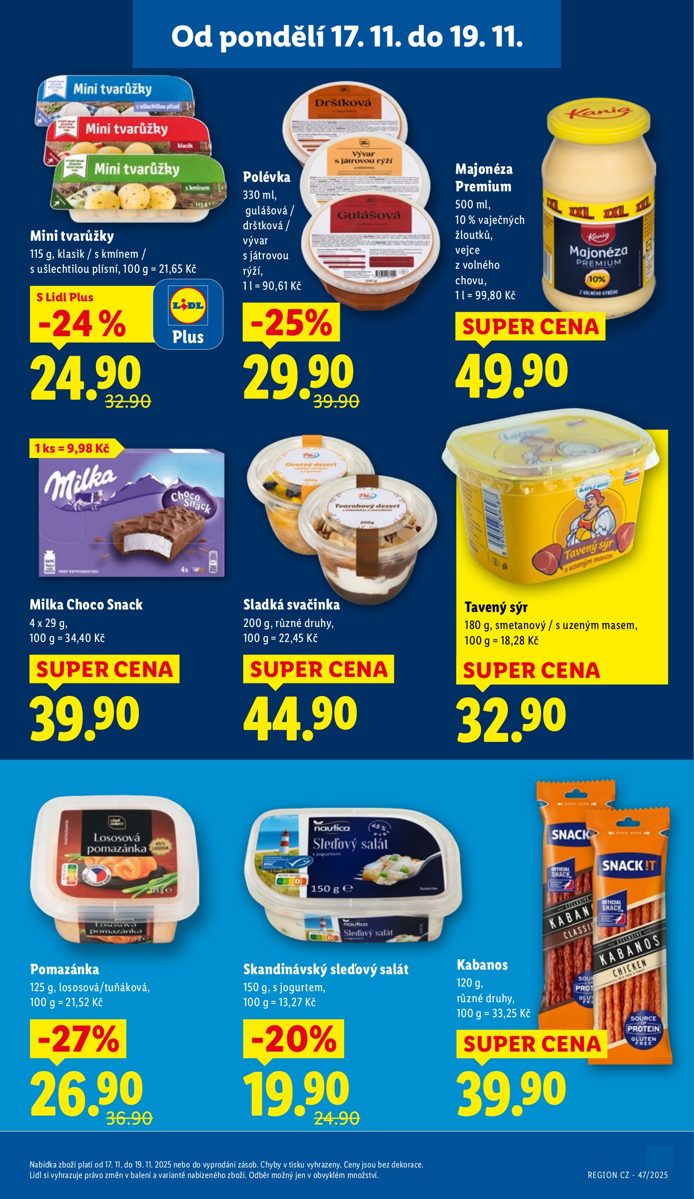 lidl - Aktuální leták Lidl od 17.11. do 19.11. - page: 17