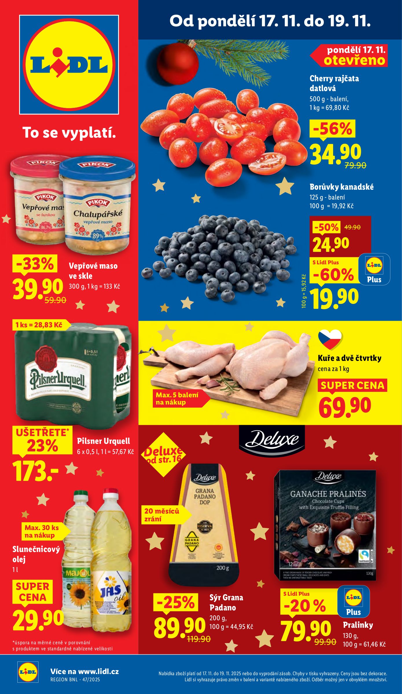 lidl - Aktuální leták Lidl od 17.11. do 19.11.