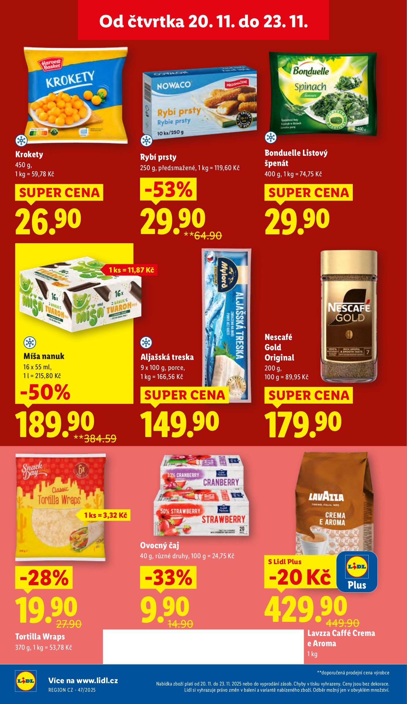 lidl - Aktuální leták Lidl od 20.11. do 23.11. - page: 18