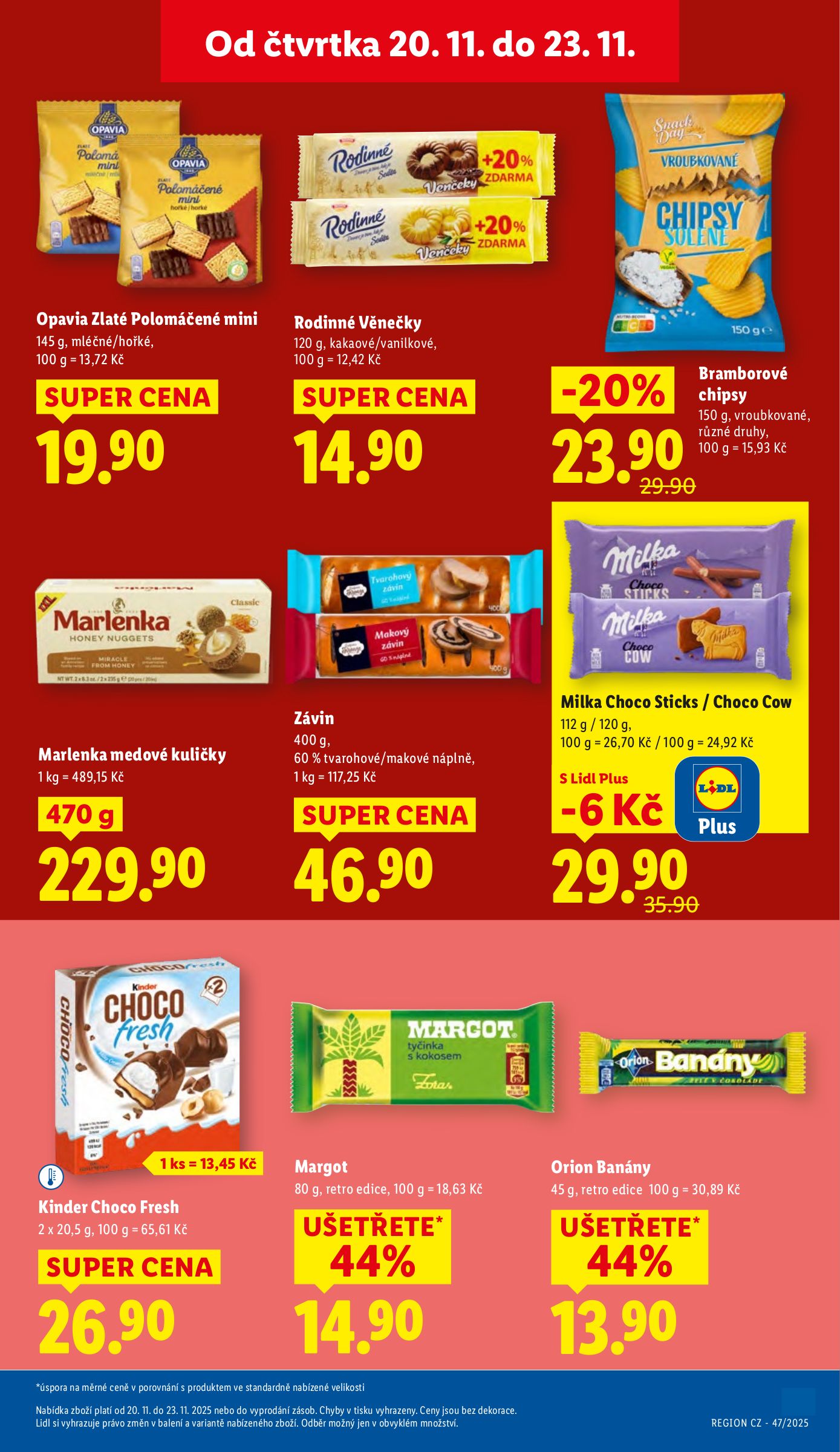lidl - Aktuální leták Lidl od 20.11. do 23.11. - page: 21