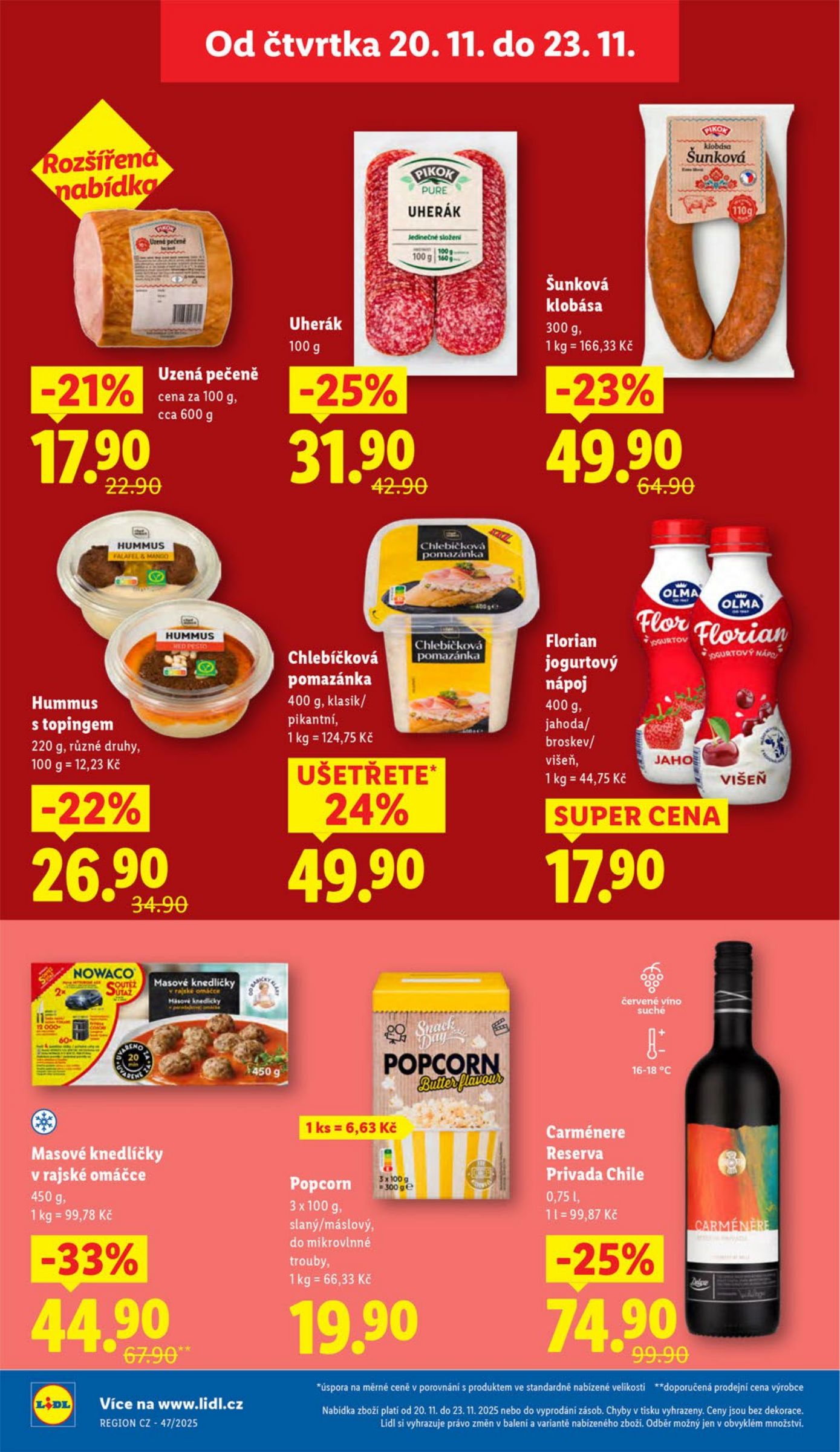 lidl - Aktuální leták Lidl od 20.11. do 23.11. - page: 22