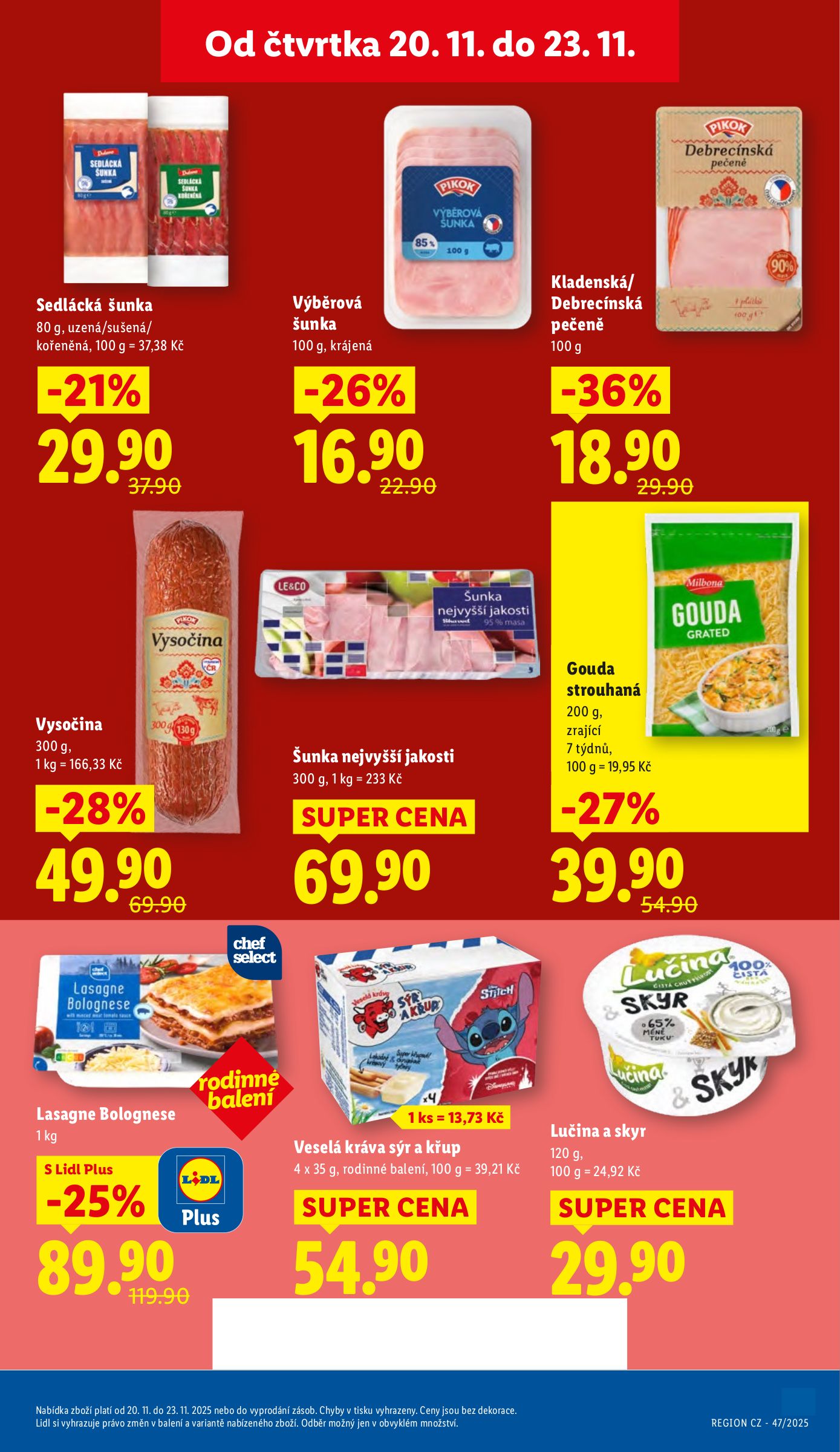 lidl - Aktuální leták Lidl od 20.11. do 23.11. - page: 19