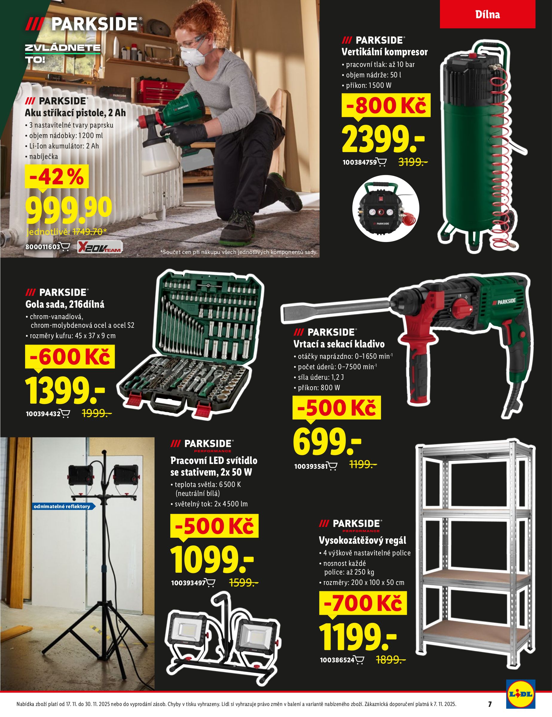 lidl - Aktuální leták Lidl - Black Friday od 17.11. do 30.11. - page: 7