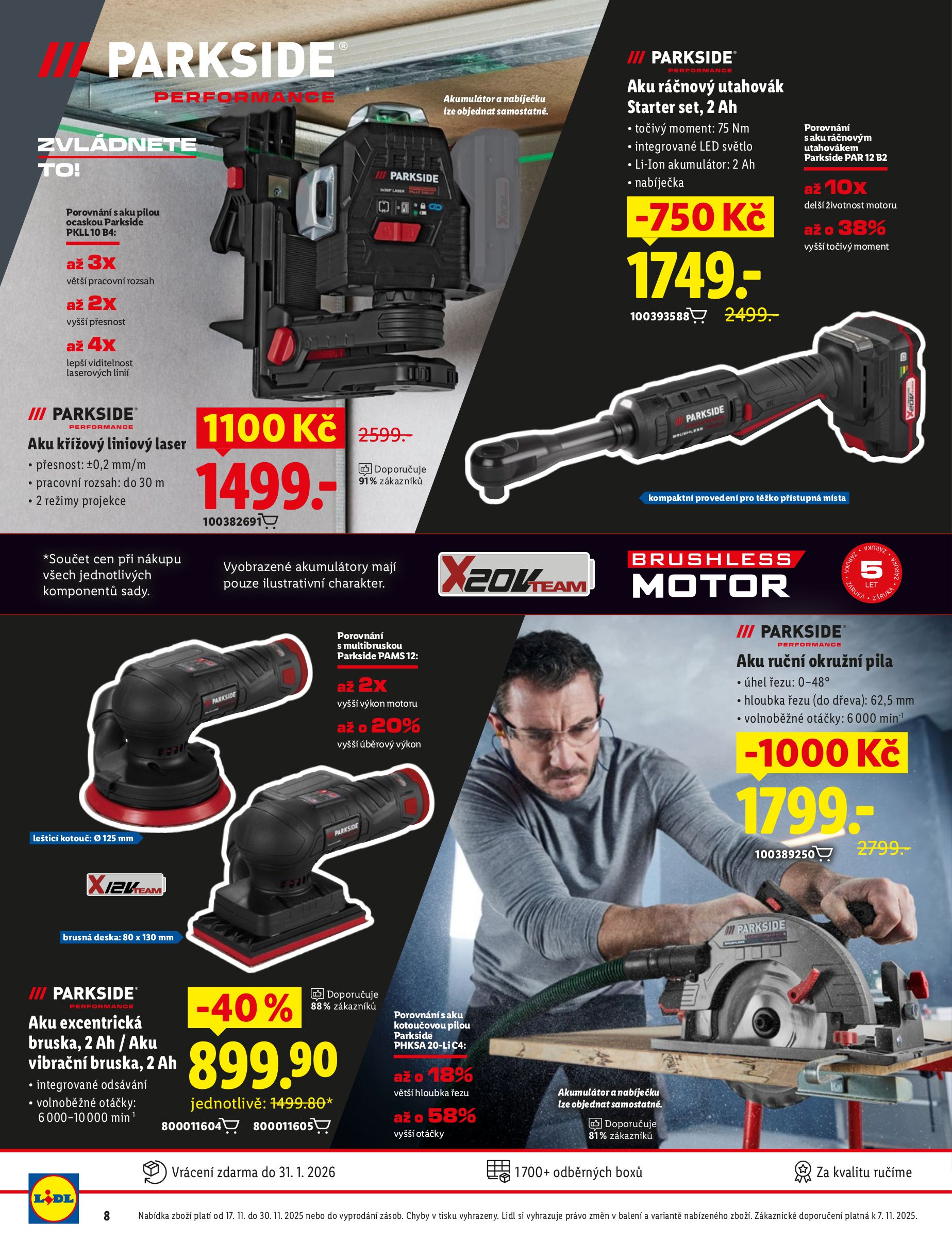 lidl - Aktuální leták Lidl - Black Friday od 17.11. do 30.11. - page: 8