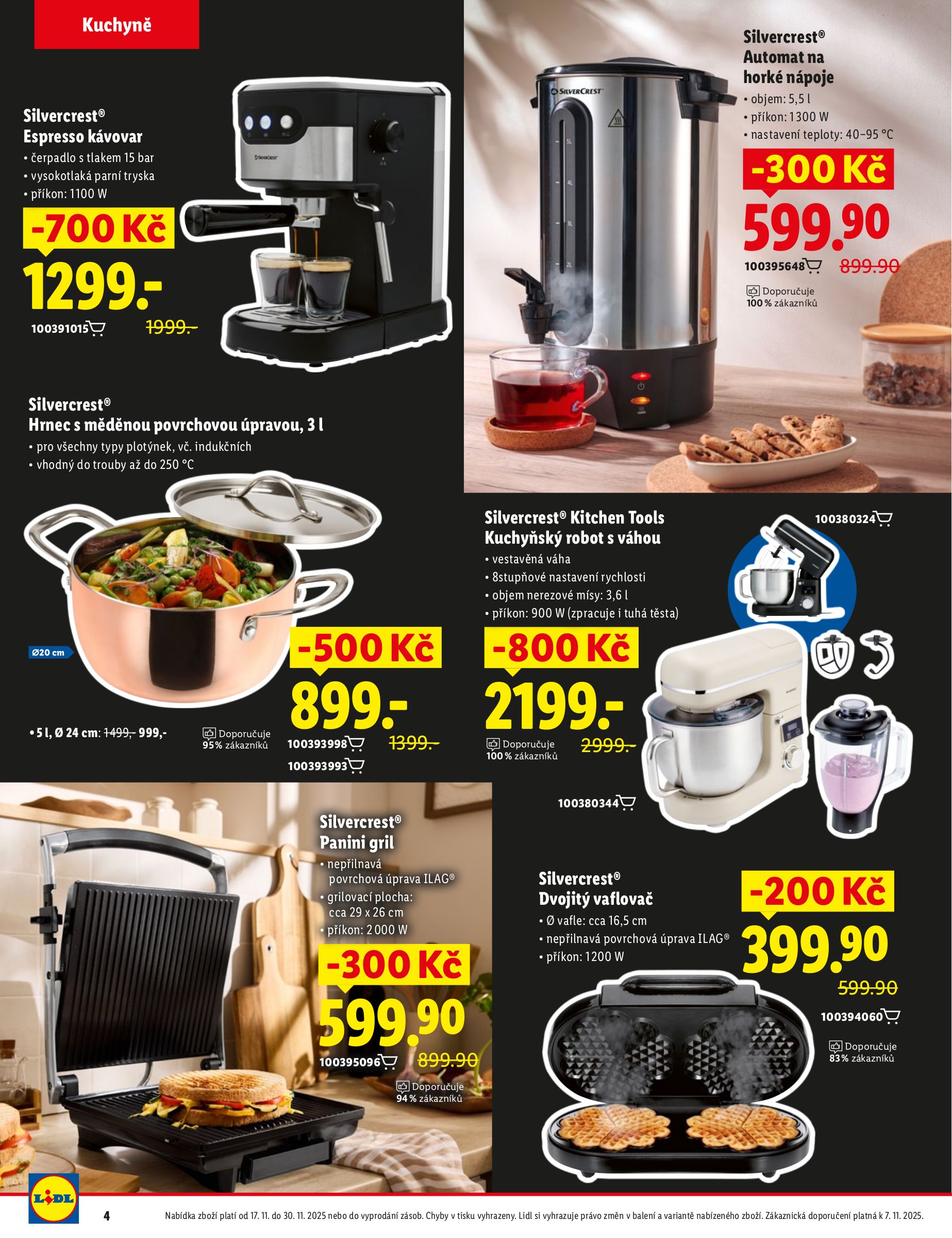 lidl - Aktuální leták Lidl - Black Friday od 17.11. do 30.11. - page: 4