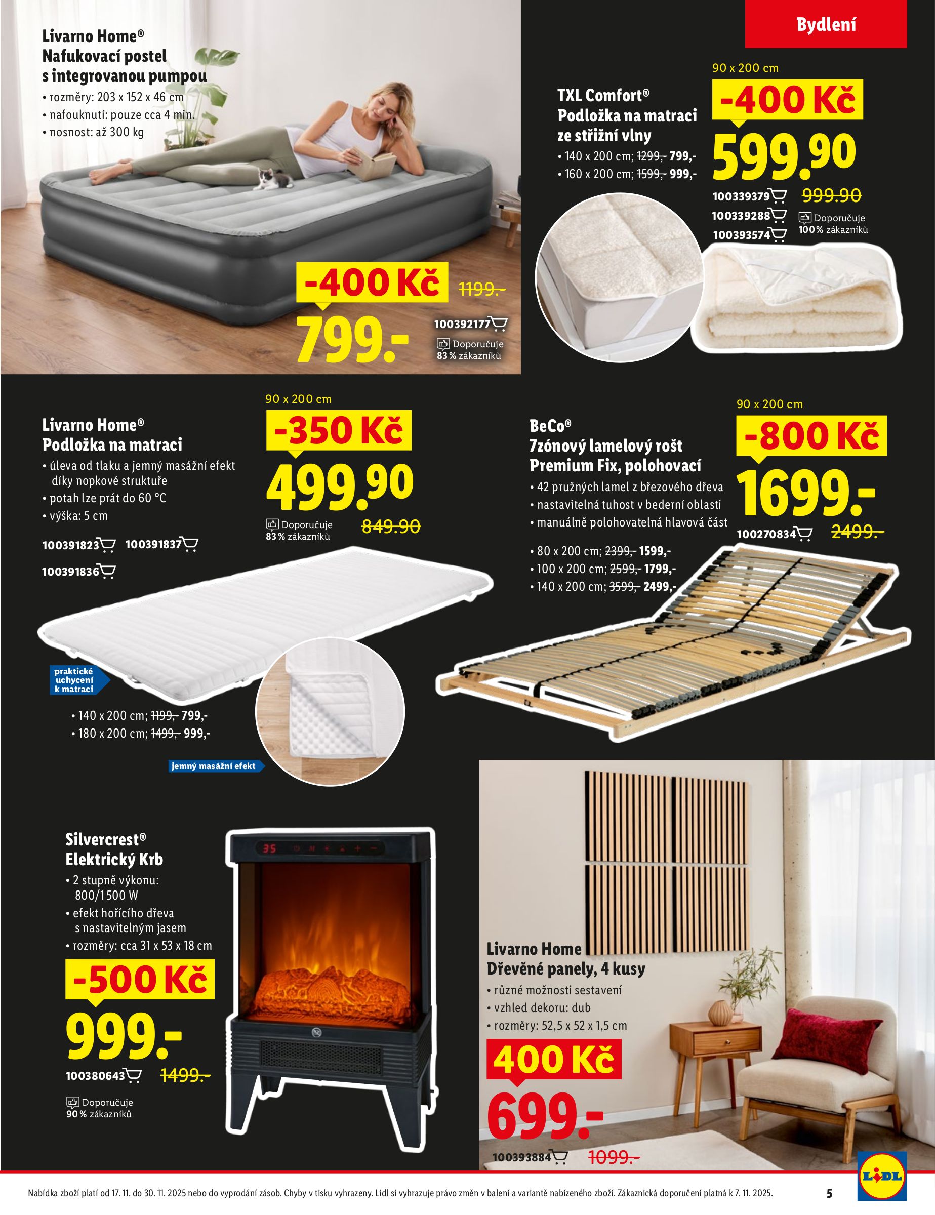 lidl - Aktuální leták Lidl - Black Friday od 17.11. do 30.11. - page: 5