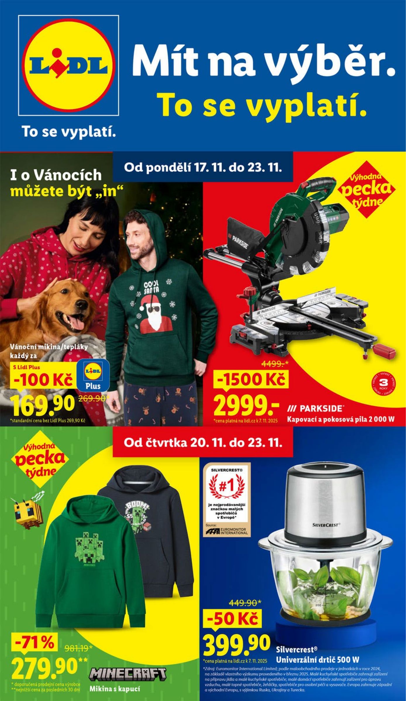 lidl - Aktuální leták Lidl - Spotřební zboží od 17.11. do 23.11.