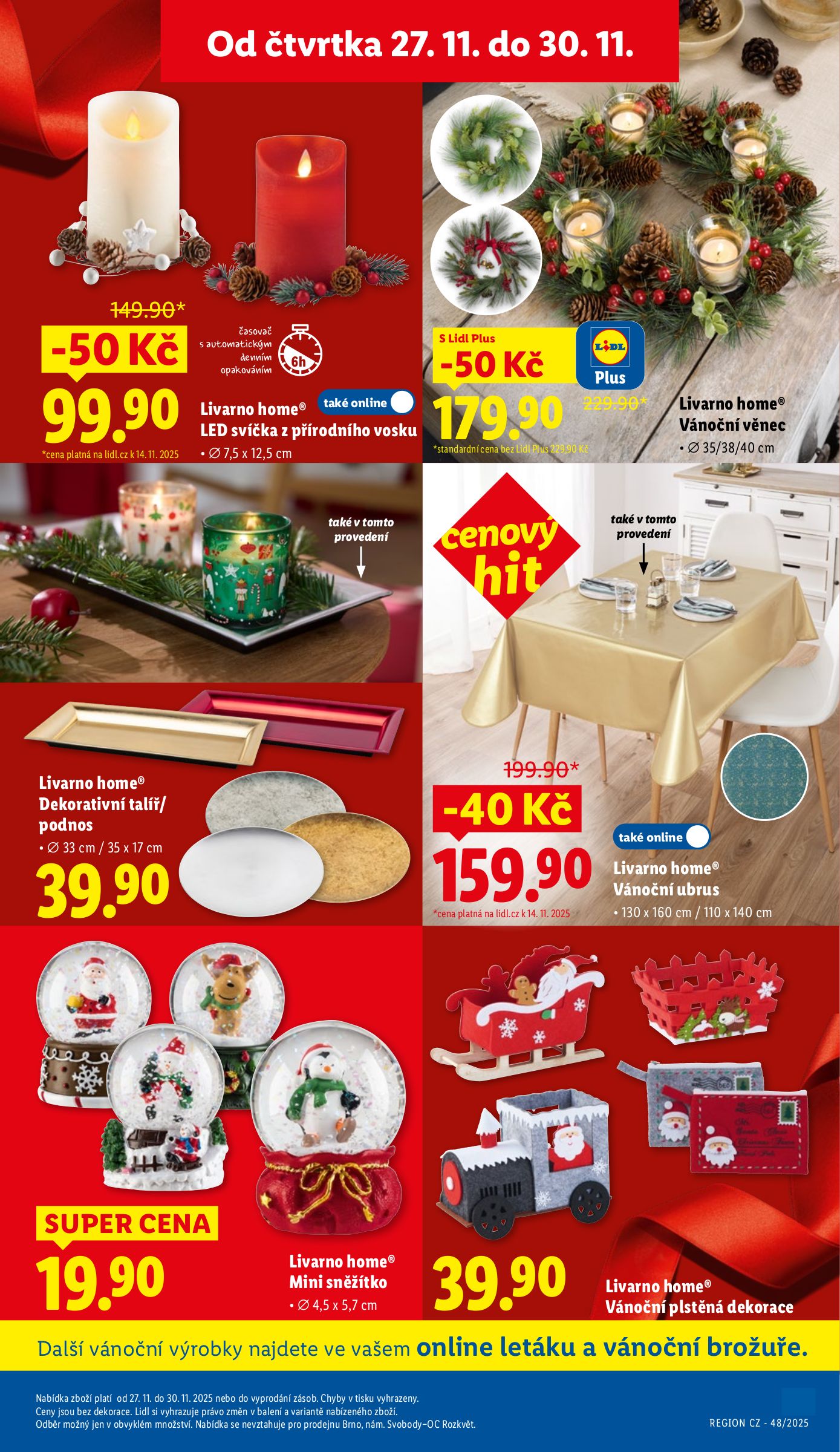 lidl - Aktuální leták Lidl od 27.11. do 30.11. - page: 49