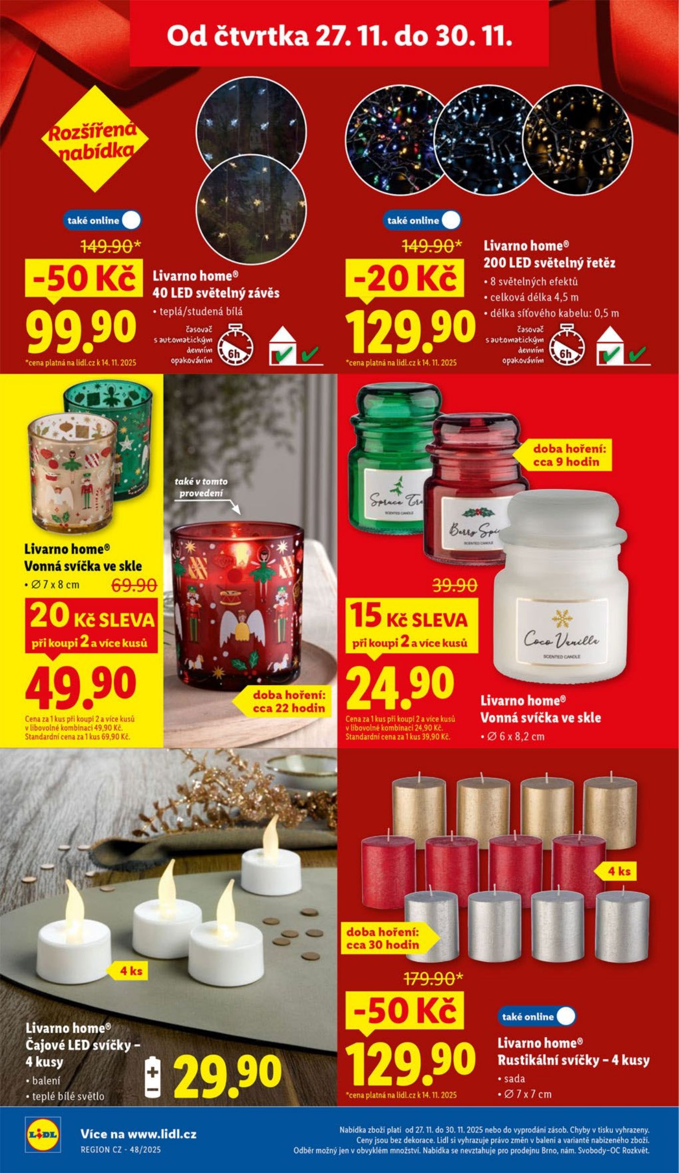 lidl - Aktuální leták Lidl od 27.11. do 30.11. - page: 50