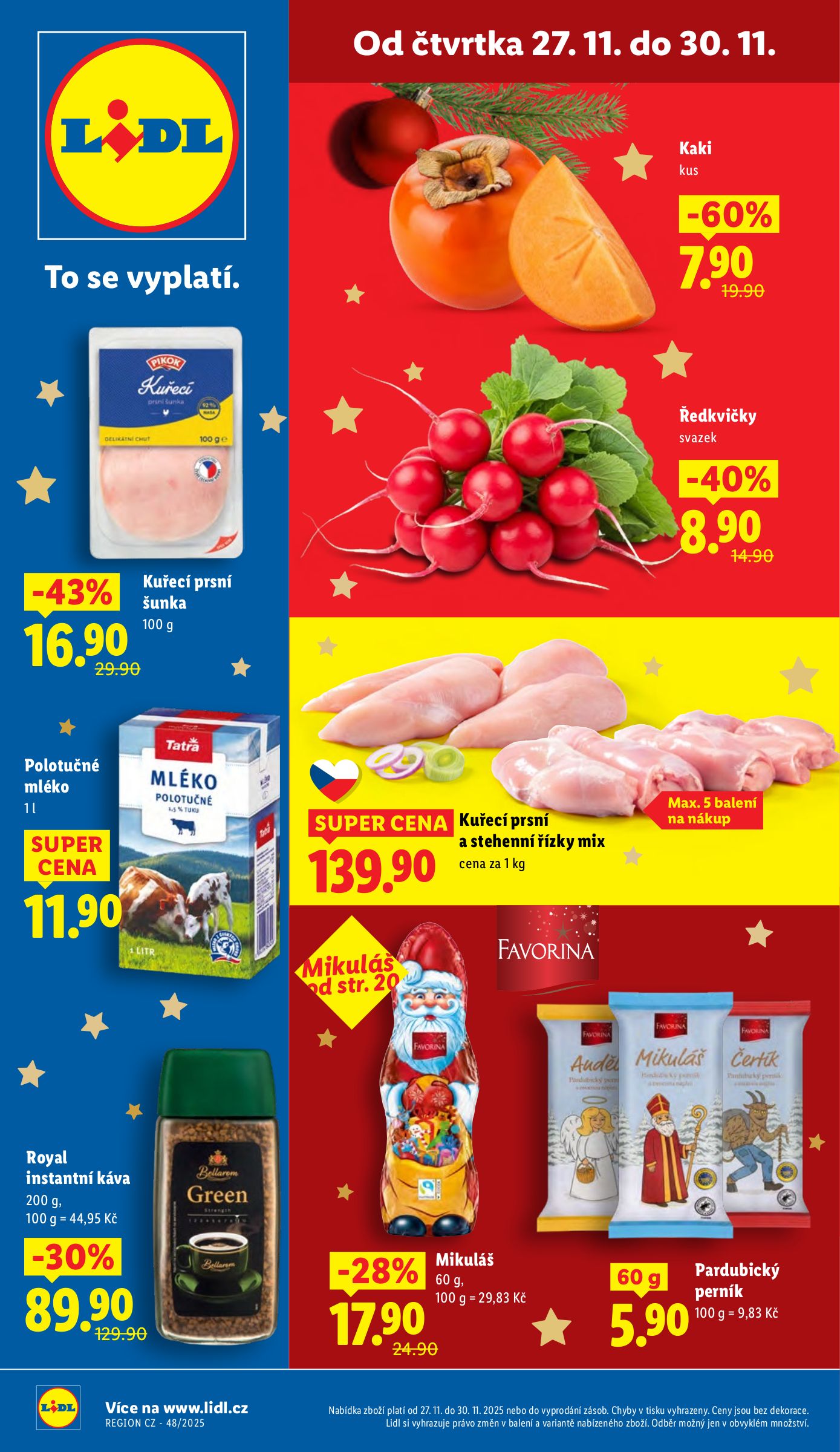 lidl - Aktuální leták Lidl od 27.11. do 30.11.