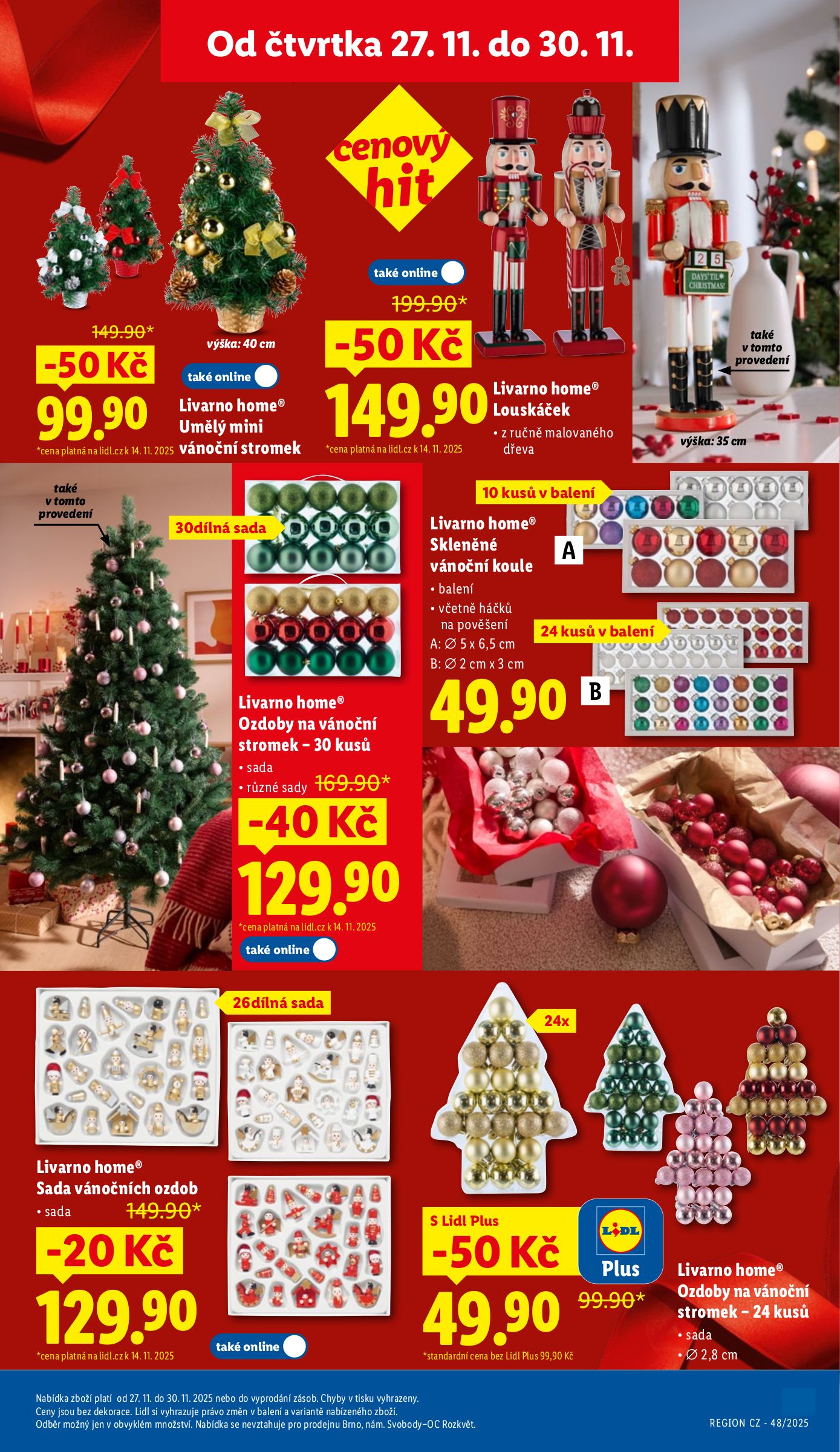 lidl - Aktuální leták Lidl od 27.11. do 30.11. - page: 47