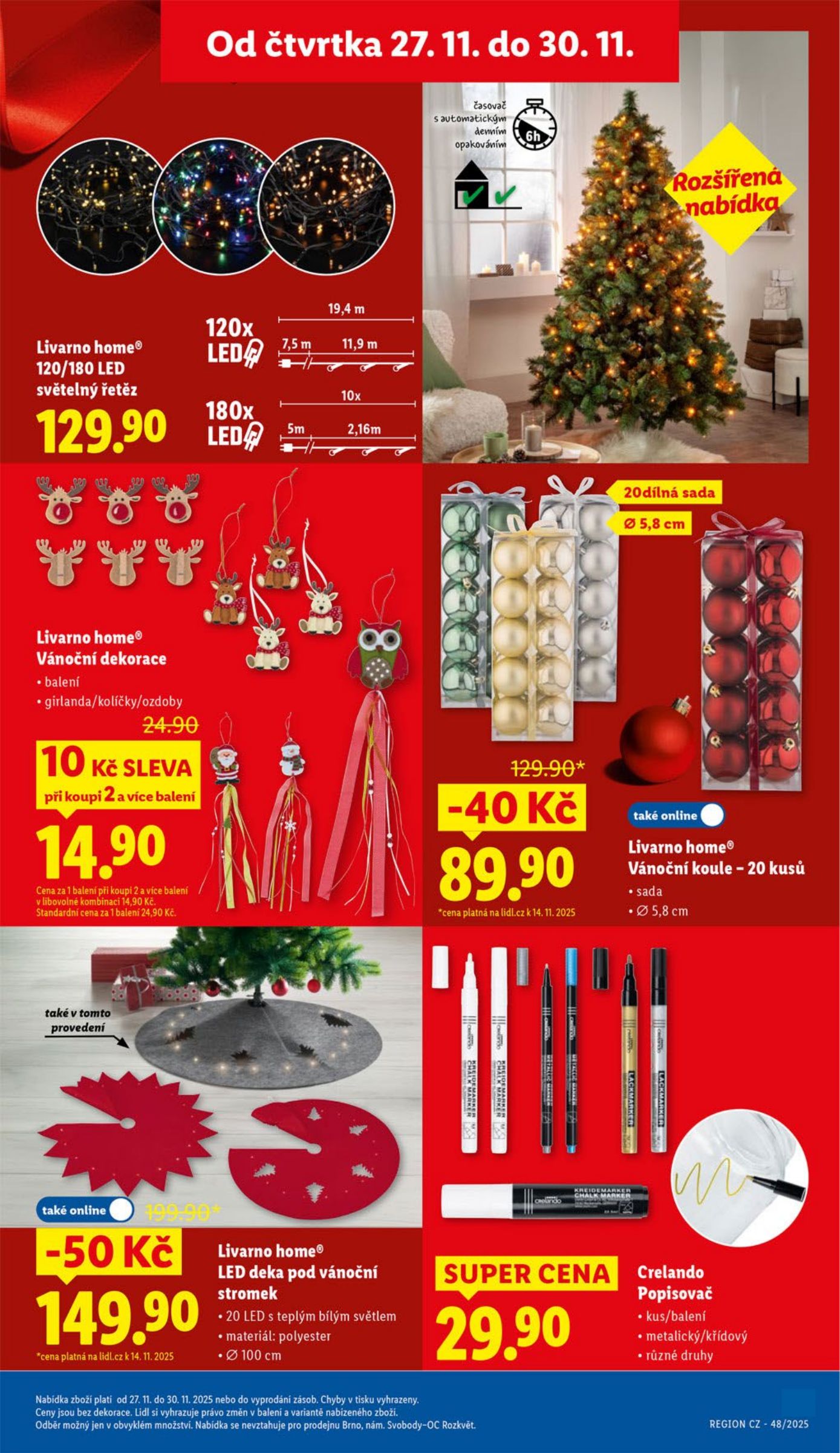 lidl - Aktuální leták Lidl od 27.11. do 30.11. - page: 51