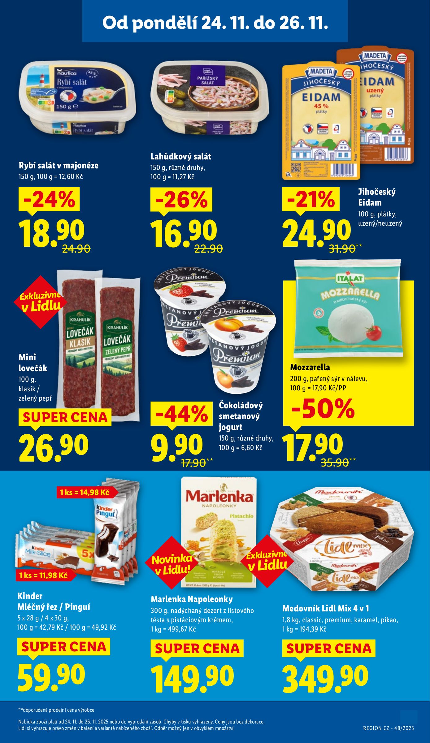 lidl - Aktuální leták Lidl od 24.11. do 26.11. - page: 25