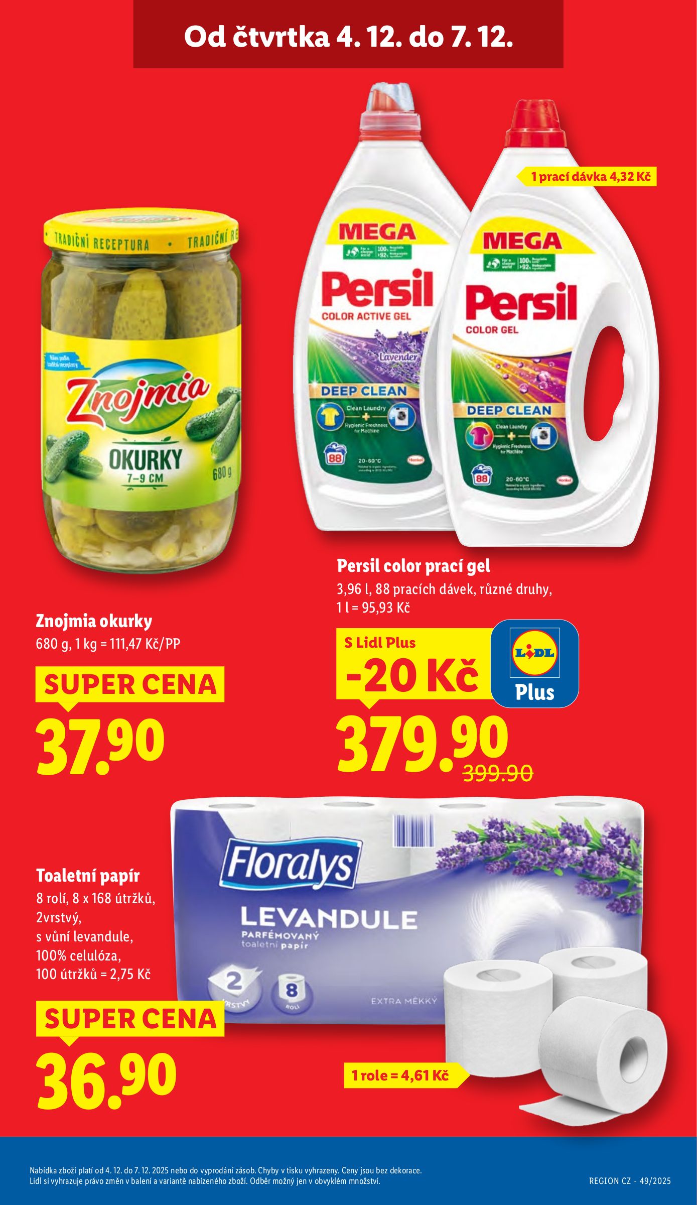 lidl - Aktuální leták Lidl od 04.12. do 07.12. - page: 3
