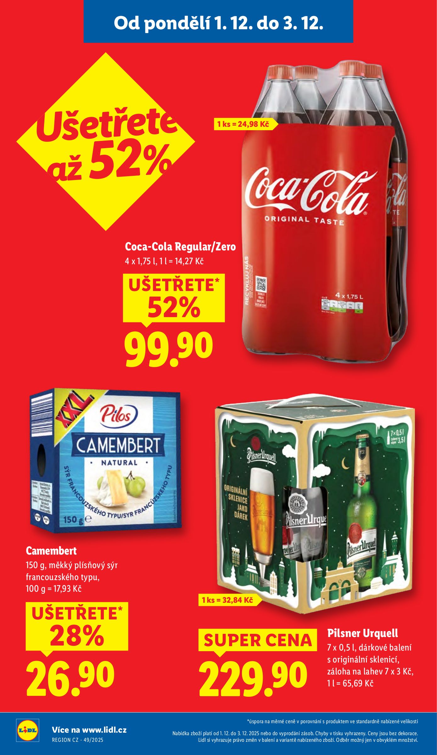 lidl - Aktuální leták Lidl od 01.12. do 03.12. - page: 2