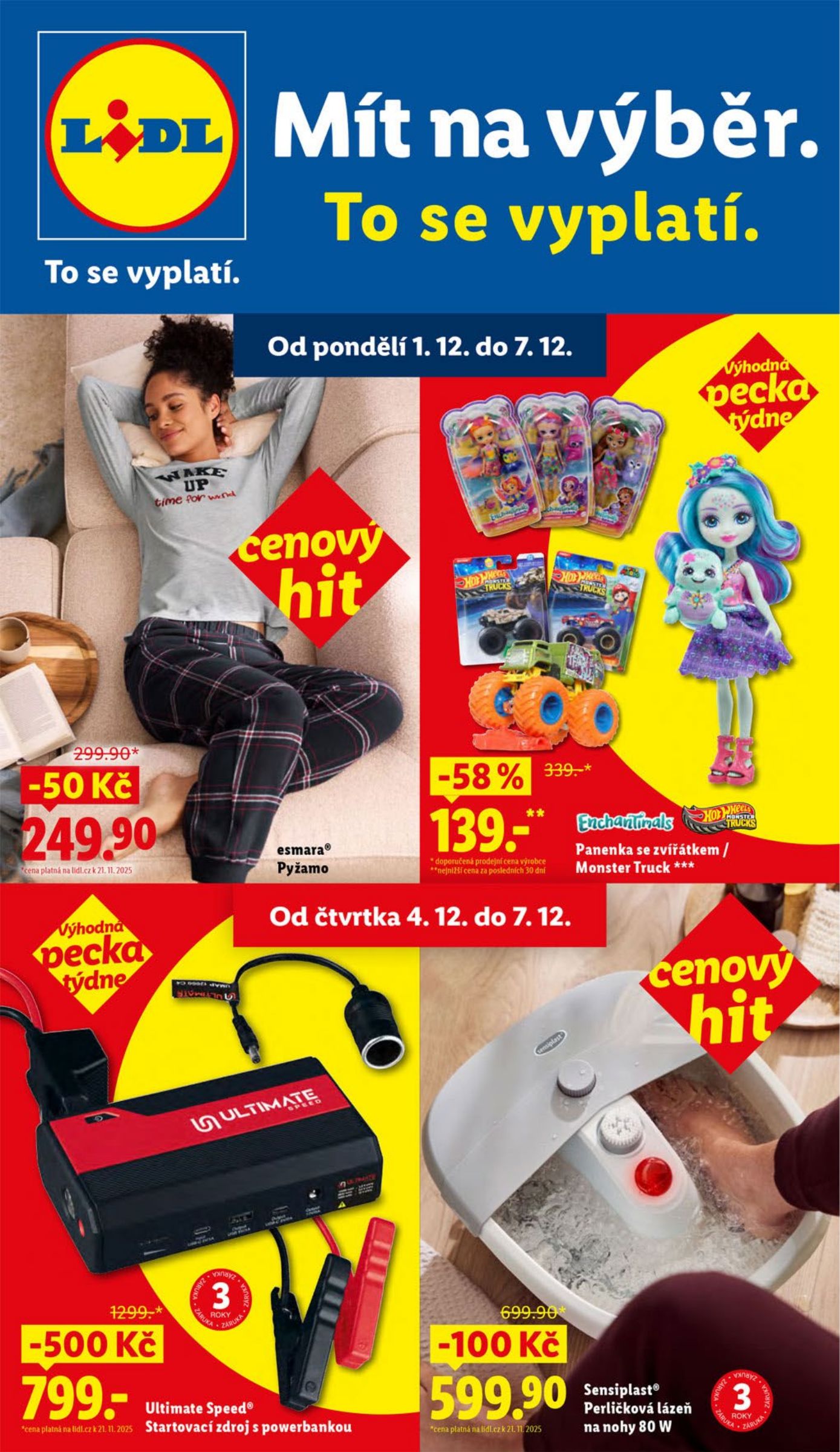 lidl - Aktuální leták Lidl - Spotřební zboží od 01.12. do 07.12.