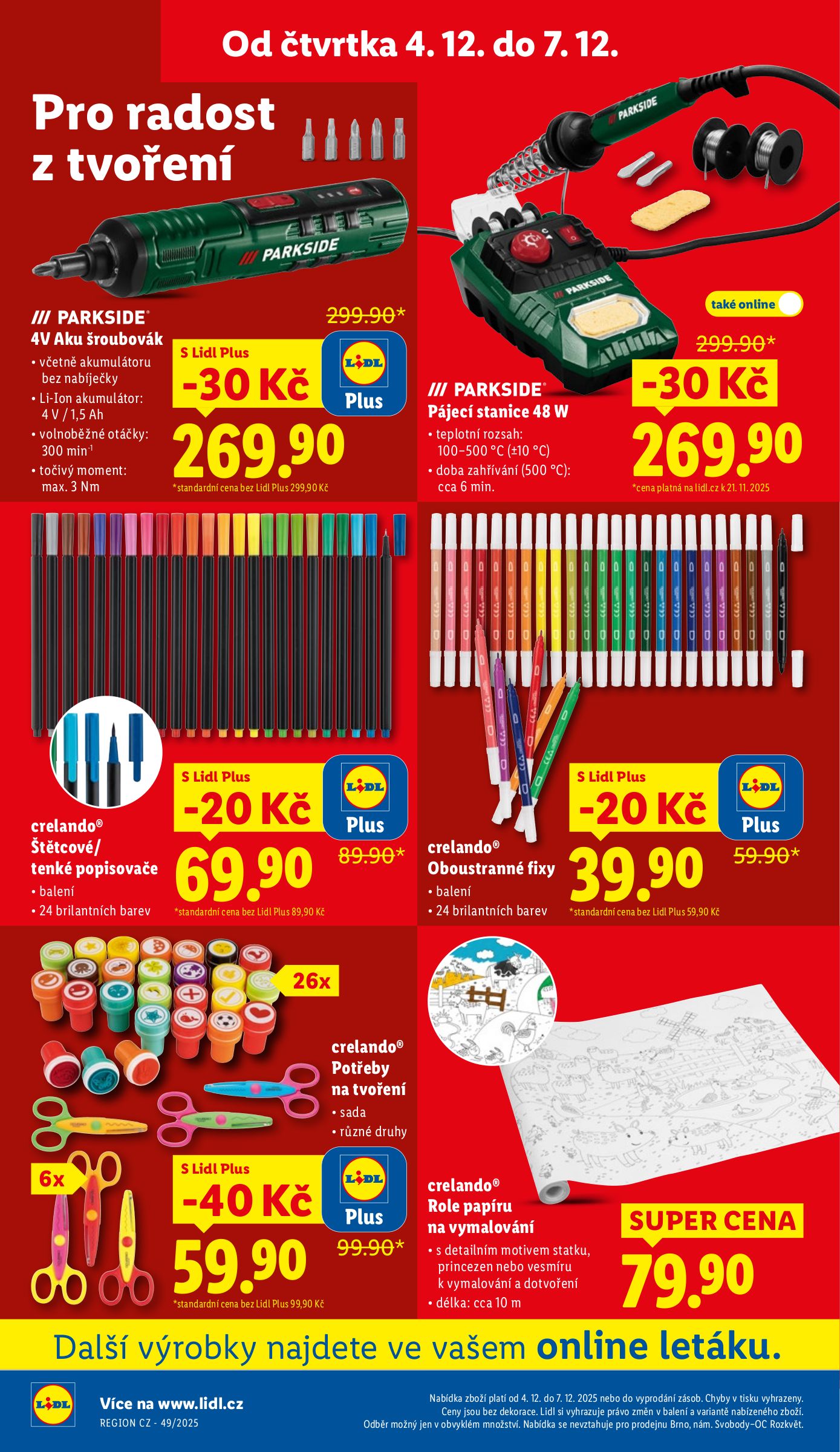 lidl - Aktuální leták Lidl - Spotřební zboží od 01.12. do 07.12. - page: 36