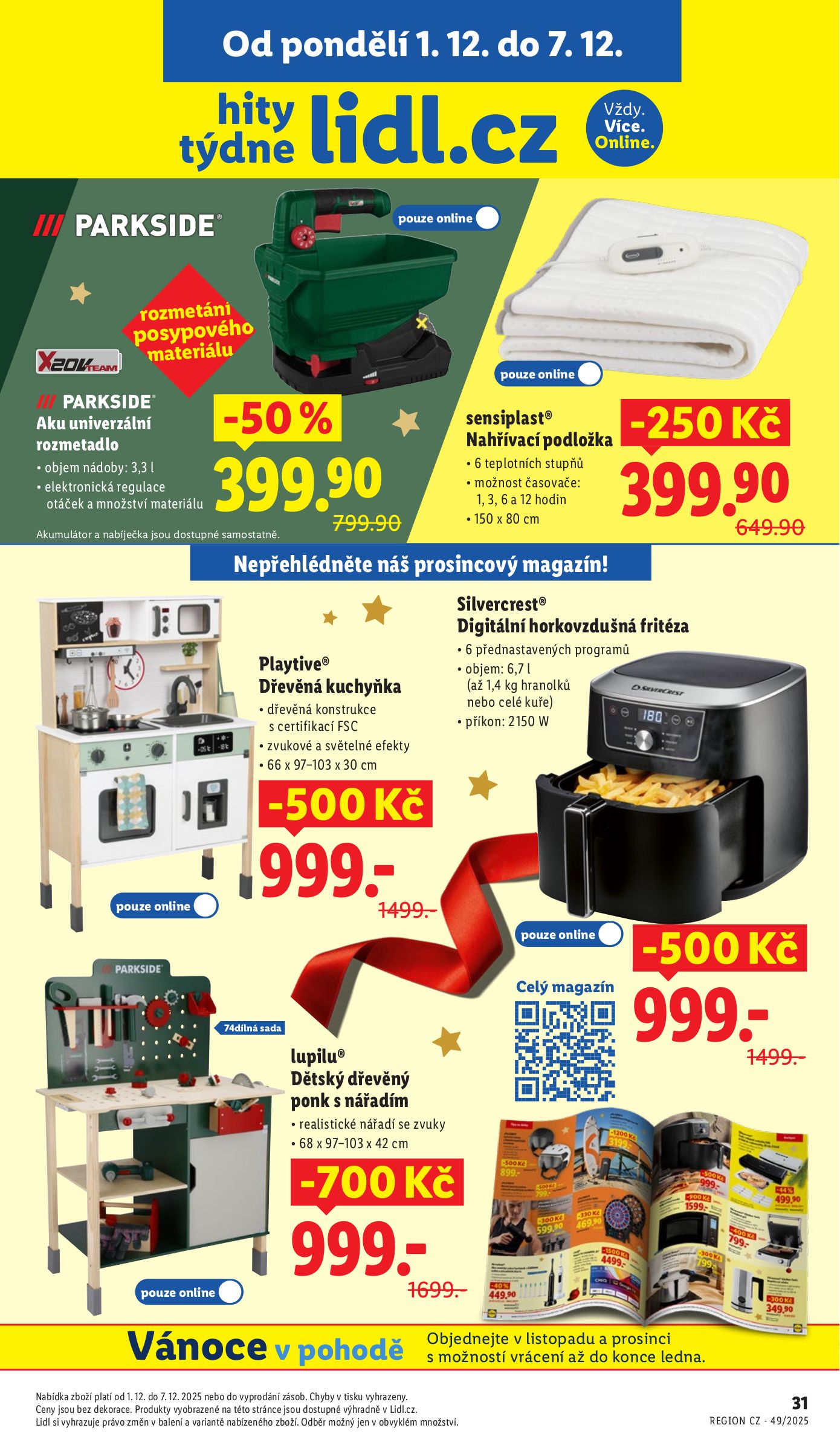 lidl - Aktuální leták Lidl.cz od 01.12. do 07.12.