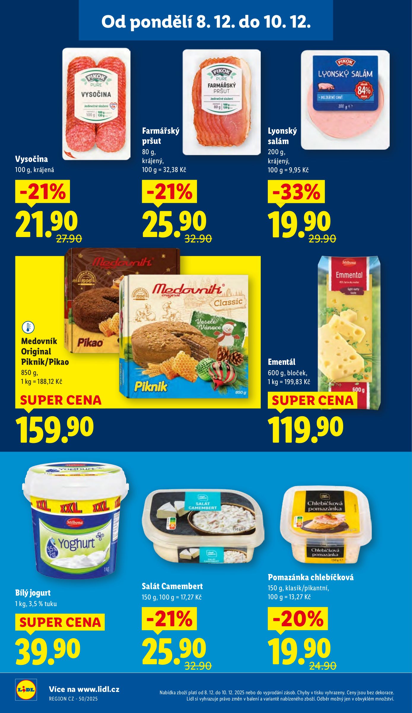 lidl - Aktuální leták Lidl od 08.12. do 10.12. - page: 22