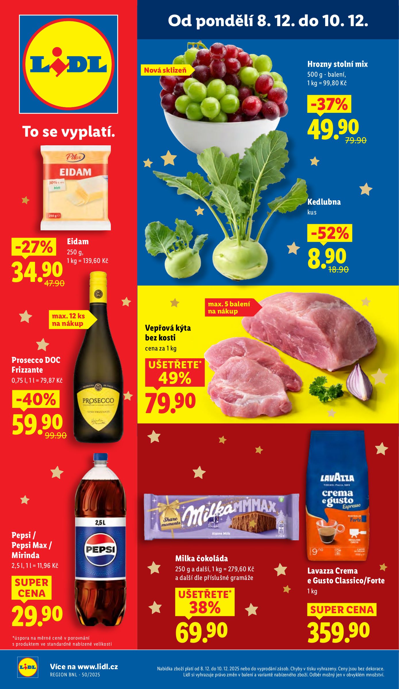 lidl - Aktuální leták Lidl od 08.12. do 10.12.