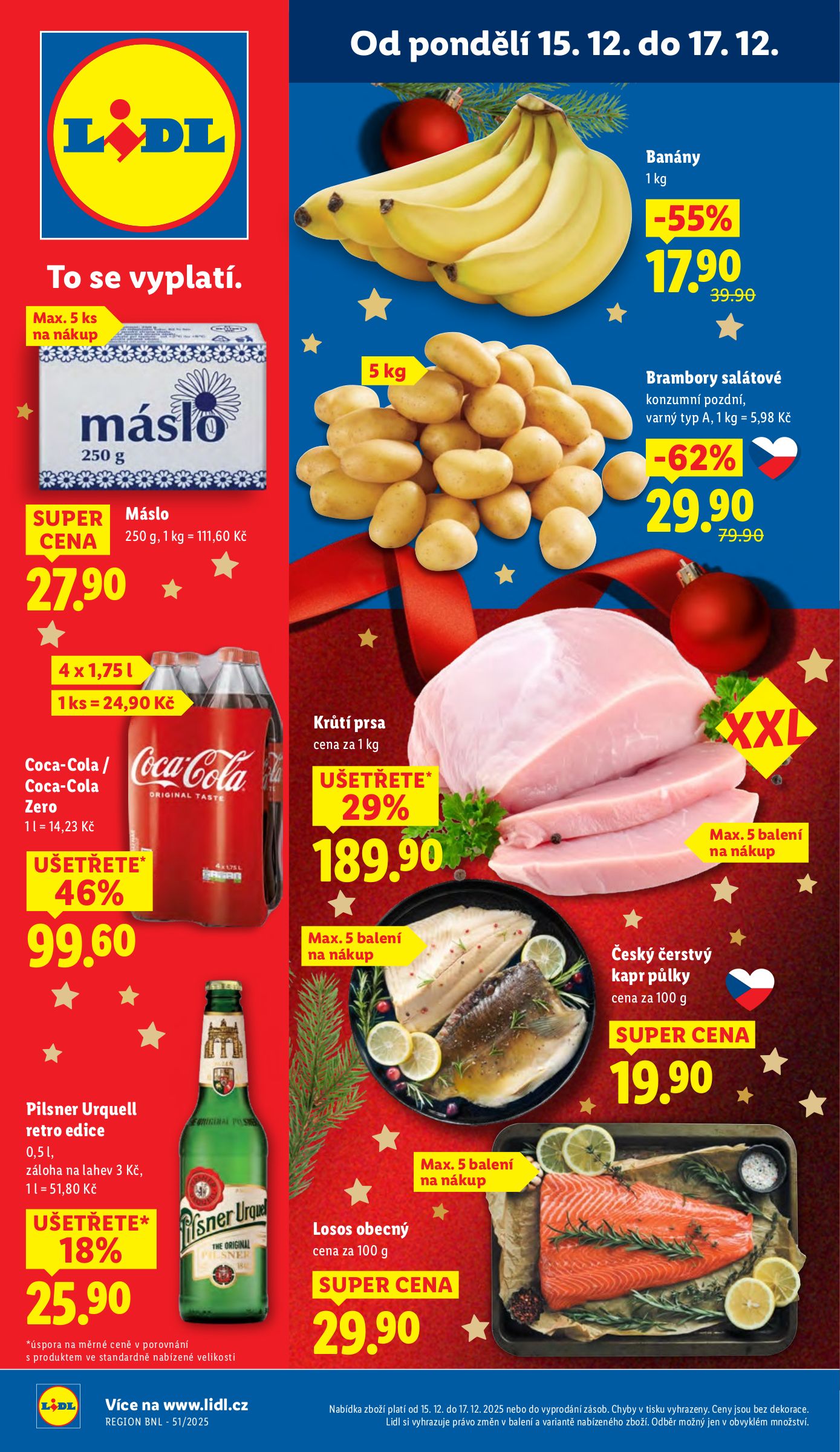 lidl - Aktuální leták Lidl od 15.12. do 17.12.