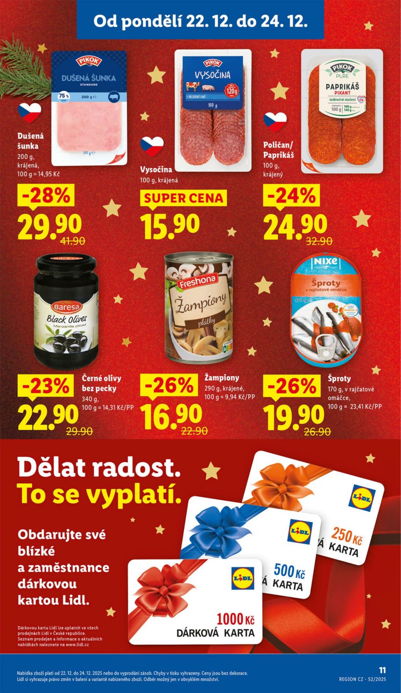 lidl - Aktuální leták Lidl od 22.12. do 24.12. - page: 11