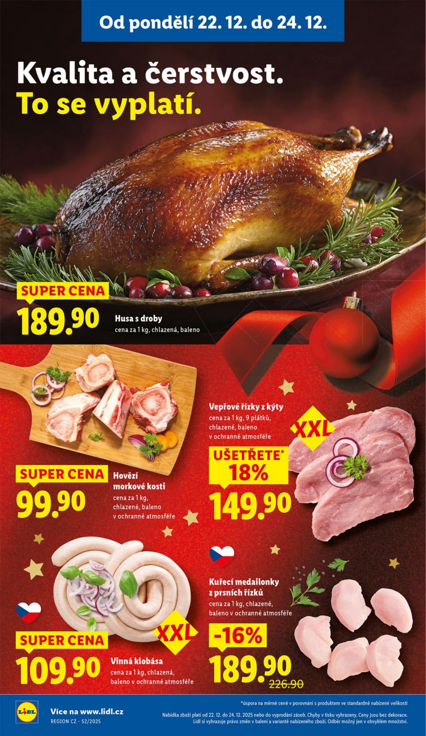 lidl - Aktuální leták Lidl od 22.12. do 24.12. - page: 6