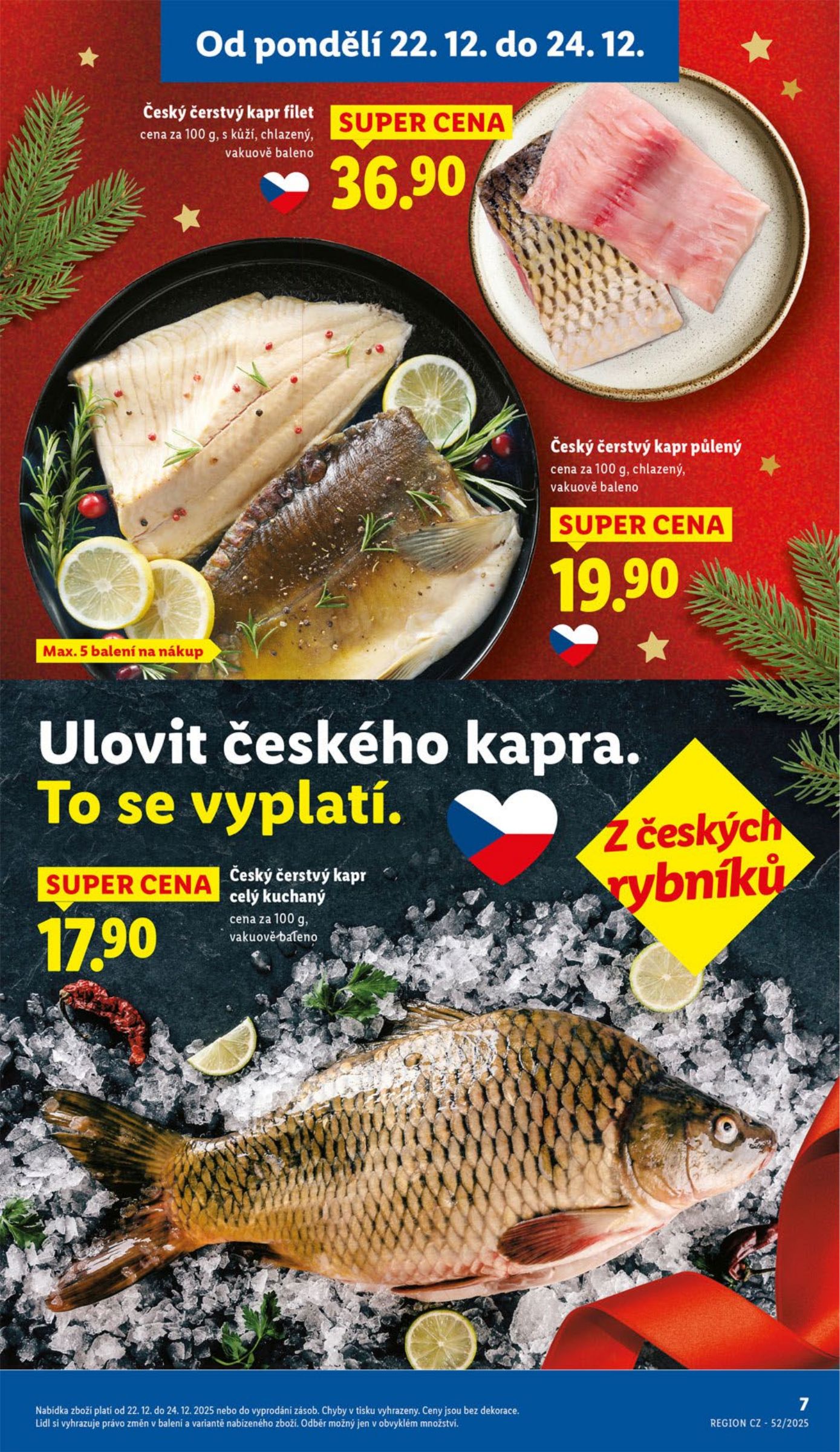 lidl - Aktuální leták Lidl od 22.12. do 24.12. - page: 7