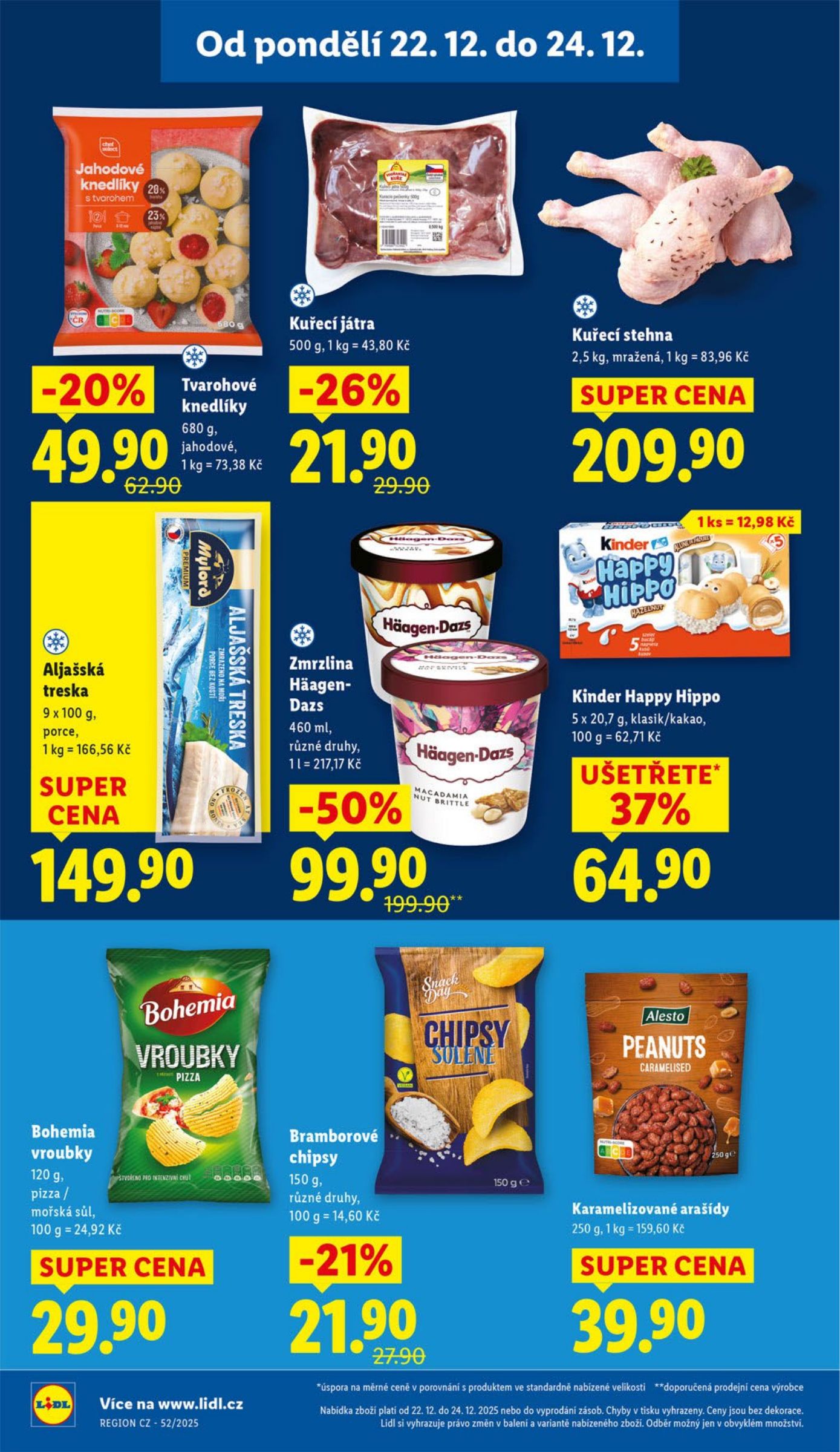 lidl - Aktuální leták Lidl od 22.12. do 24.12. - page: 12