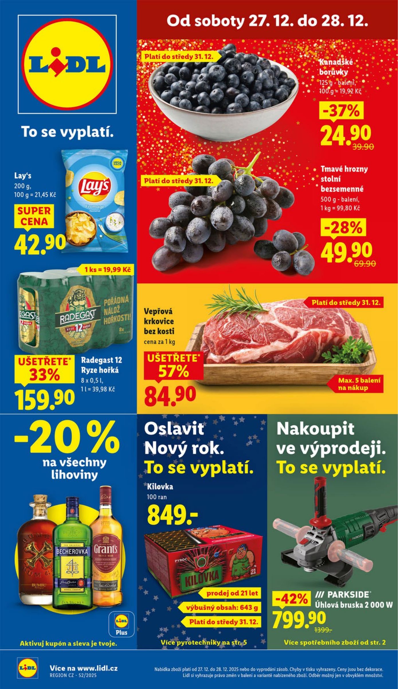 lidl - Aktuální leták Lidl od 27.12. do 28.12.
