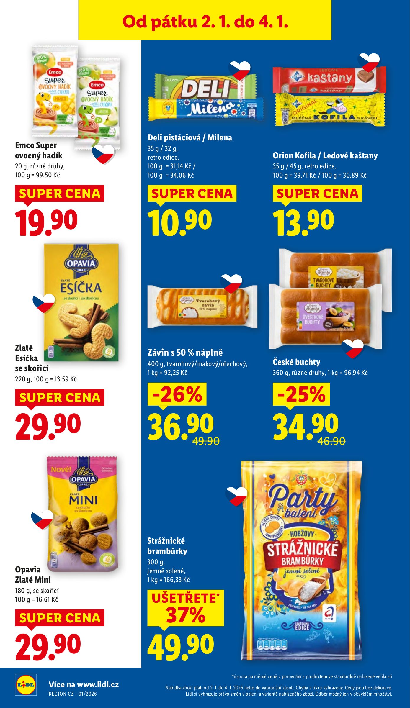 lidl - Aktuální leták Lidl od 02.01. do 04.01. - page: 16