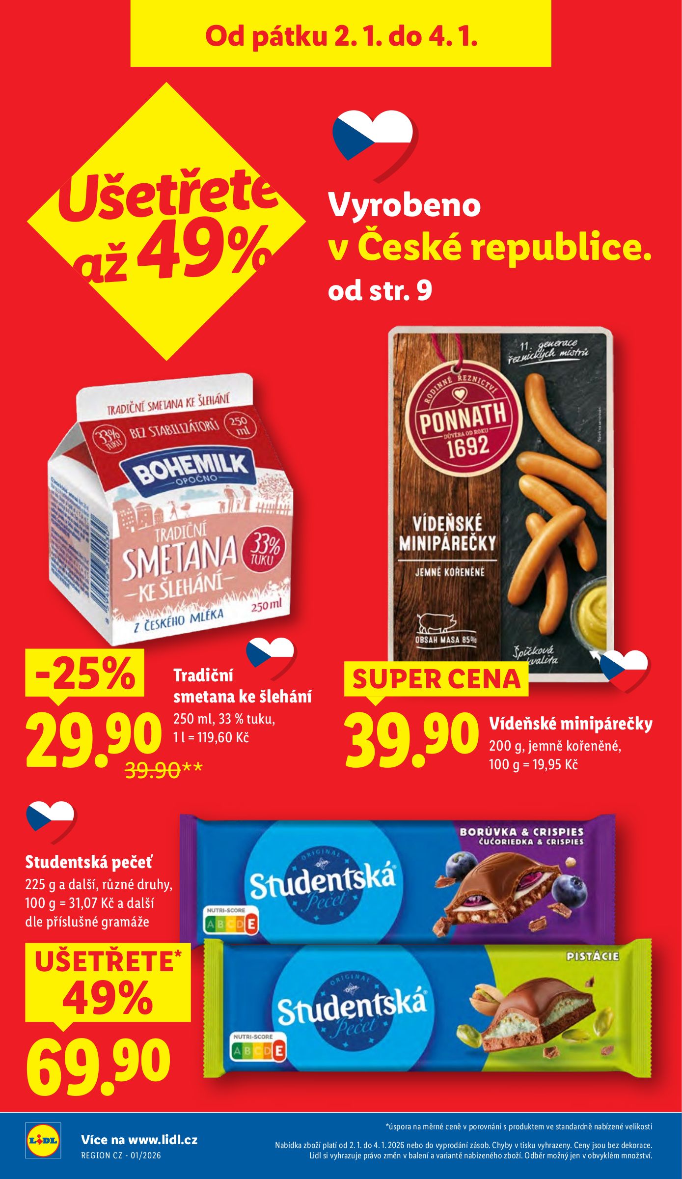 lidl - Aktuální leták Lidl od 02.01. do 04.01. - page: 2