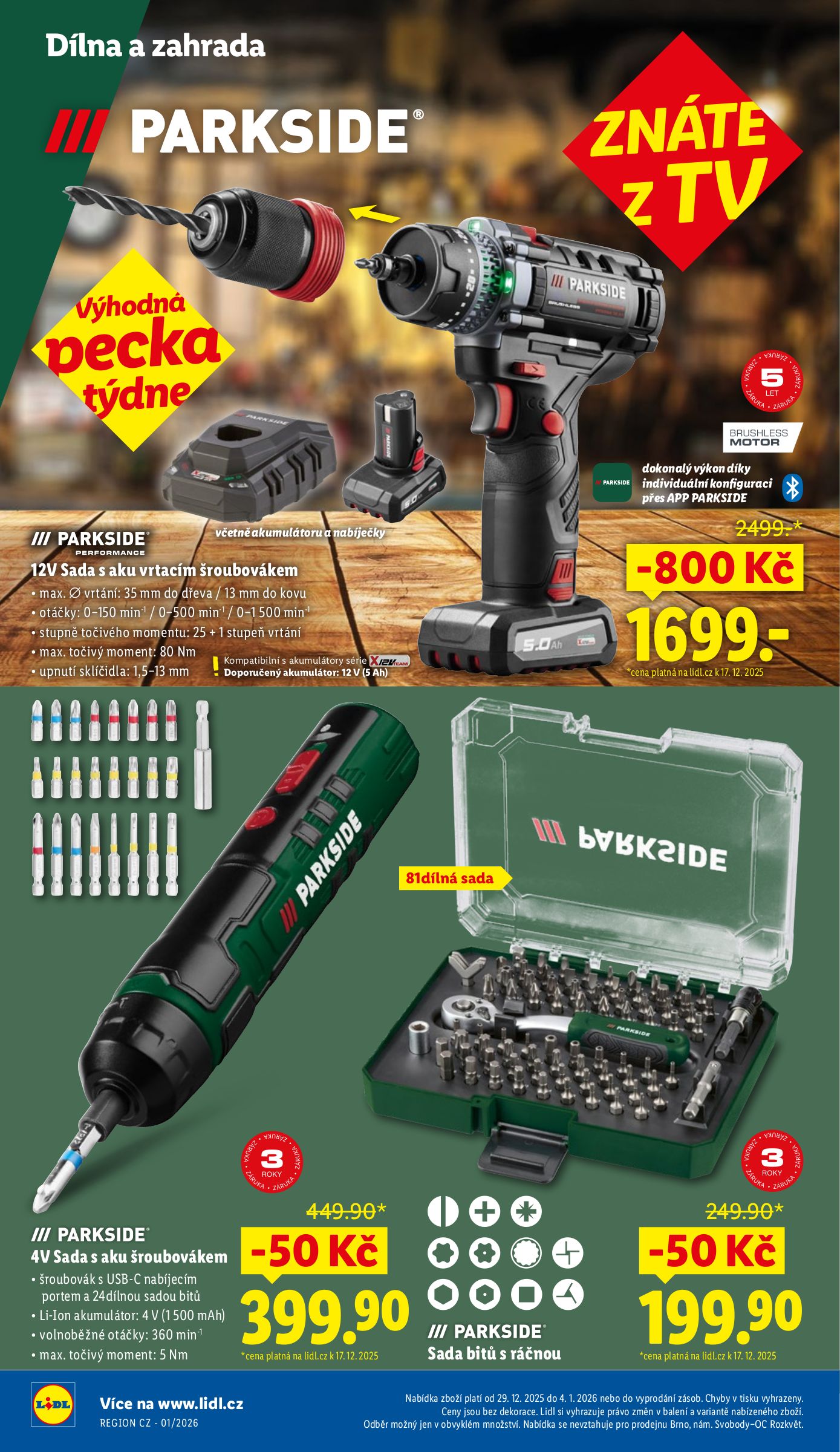 lidl - Aktuální leták Lidl - Spotřební zboží od 29.12. do 04.01. - page: 4