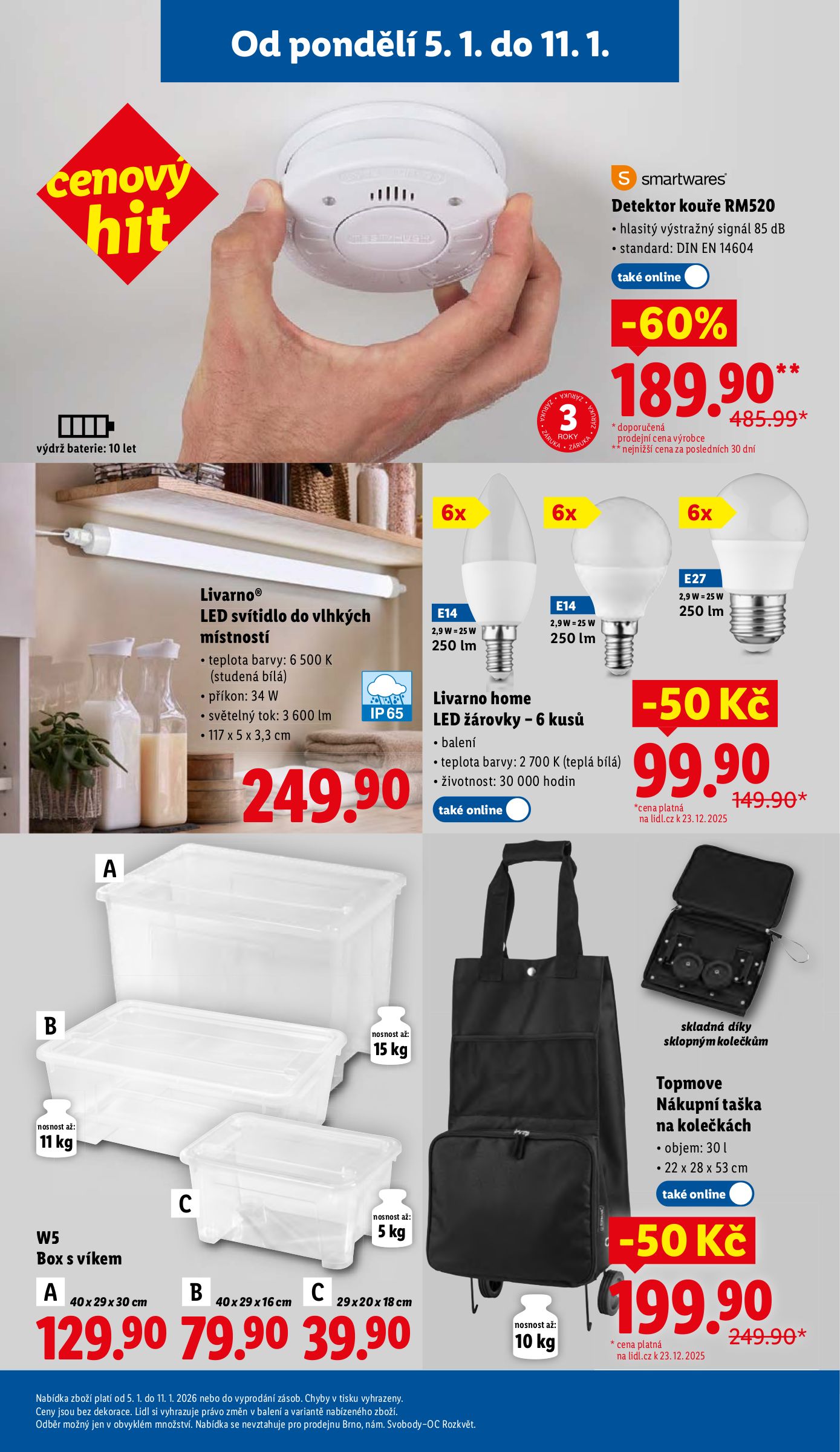 lidl - Aktuální leták Lidl - Spotřební zboží od 05.01. do 11.01. - page: 7