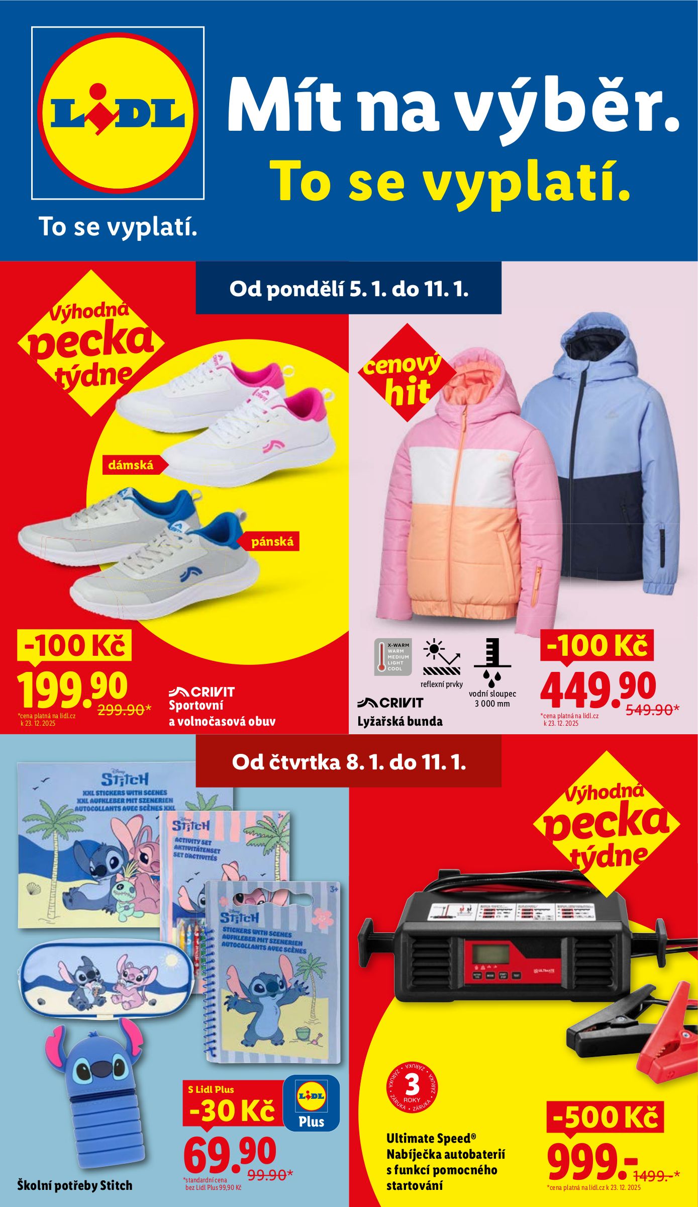 lidl - Aktuální leták Lidl - Spotřební zboží od 05.01. do 11.01.