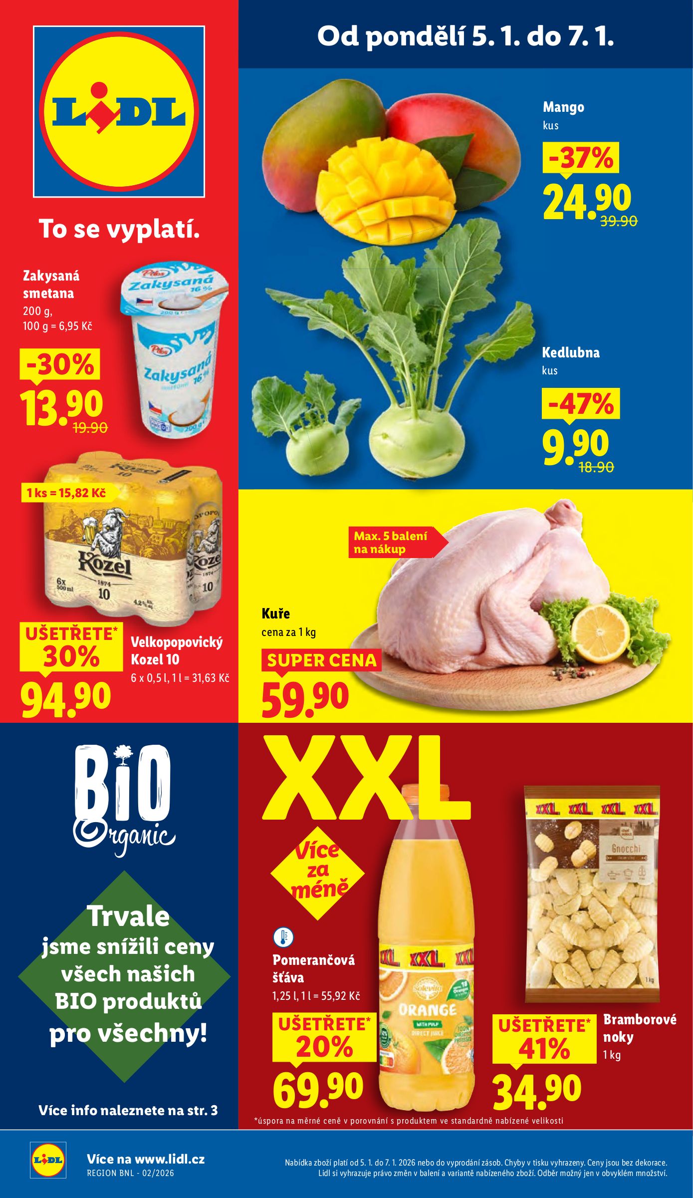 lidl - Aktuální leták Lidl od 05.01. do 07.01. - page: 1