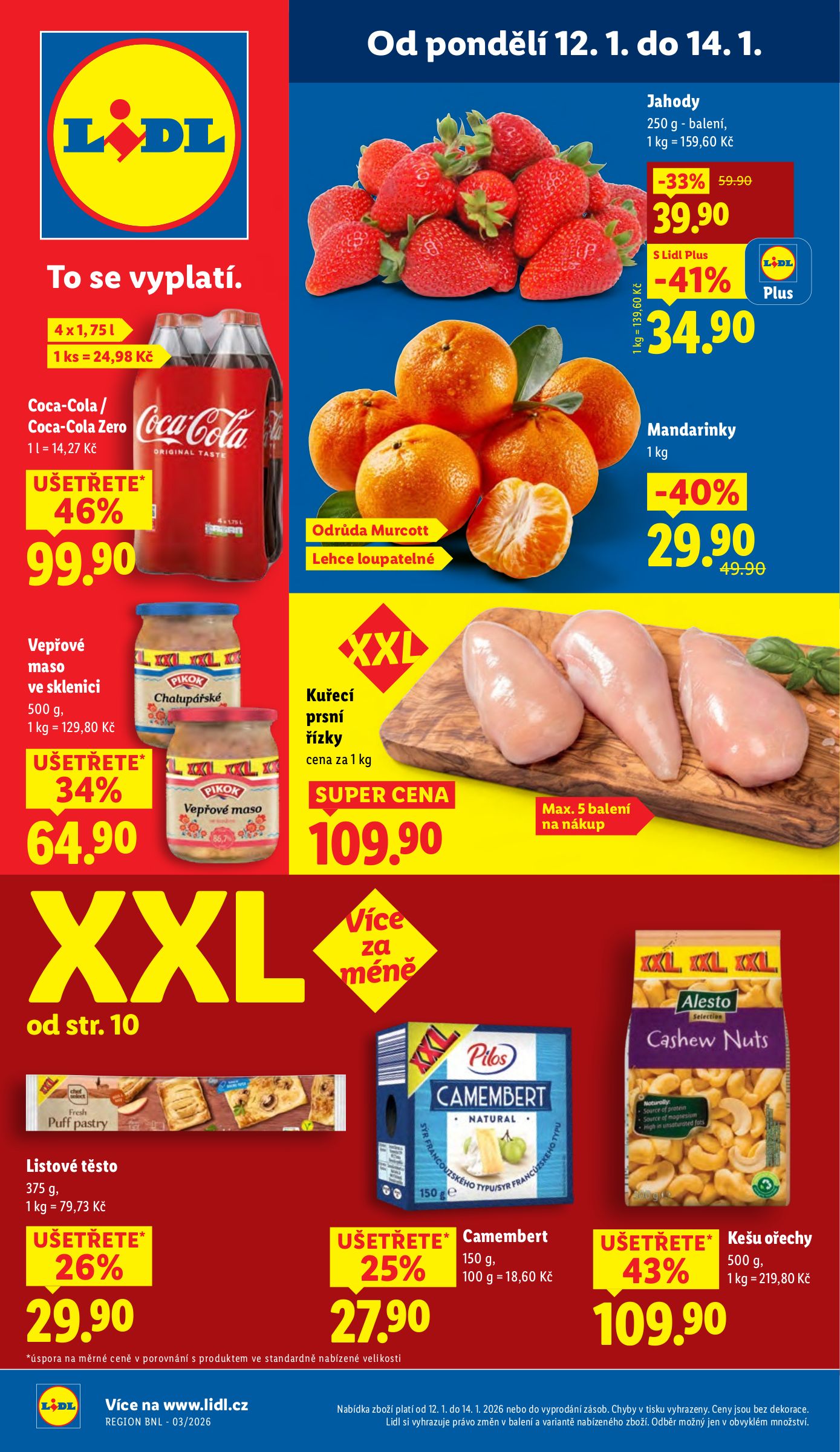 lidl - Aktuální leták Lidl od 12.01. do 14.01.