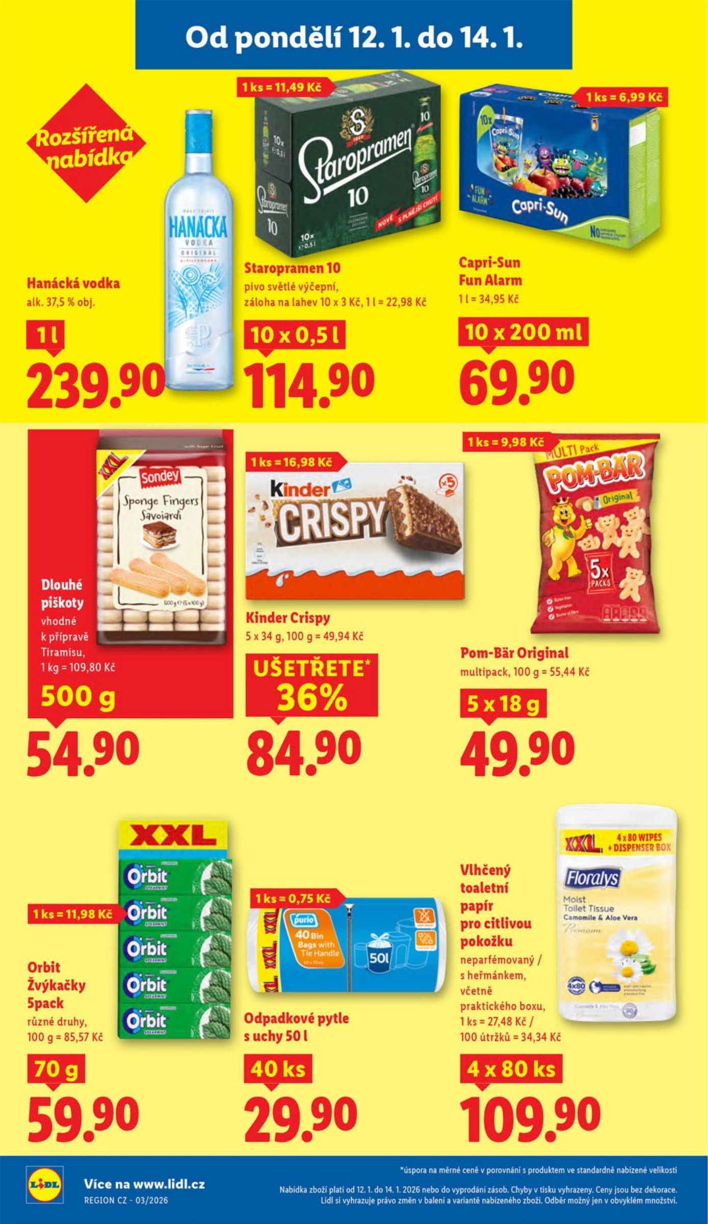 lidl - Aktuální leták Lidl od 12.01. do 14.01. - page: 22