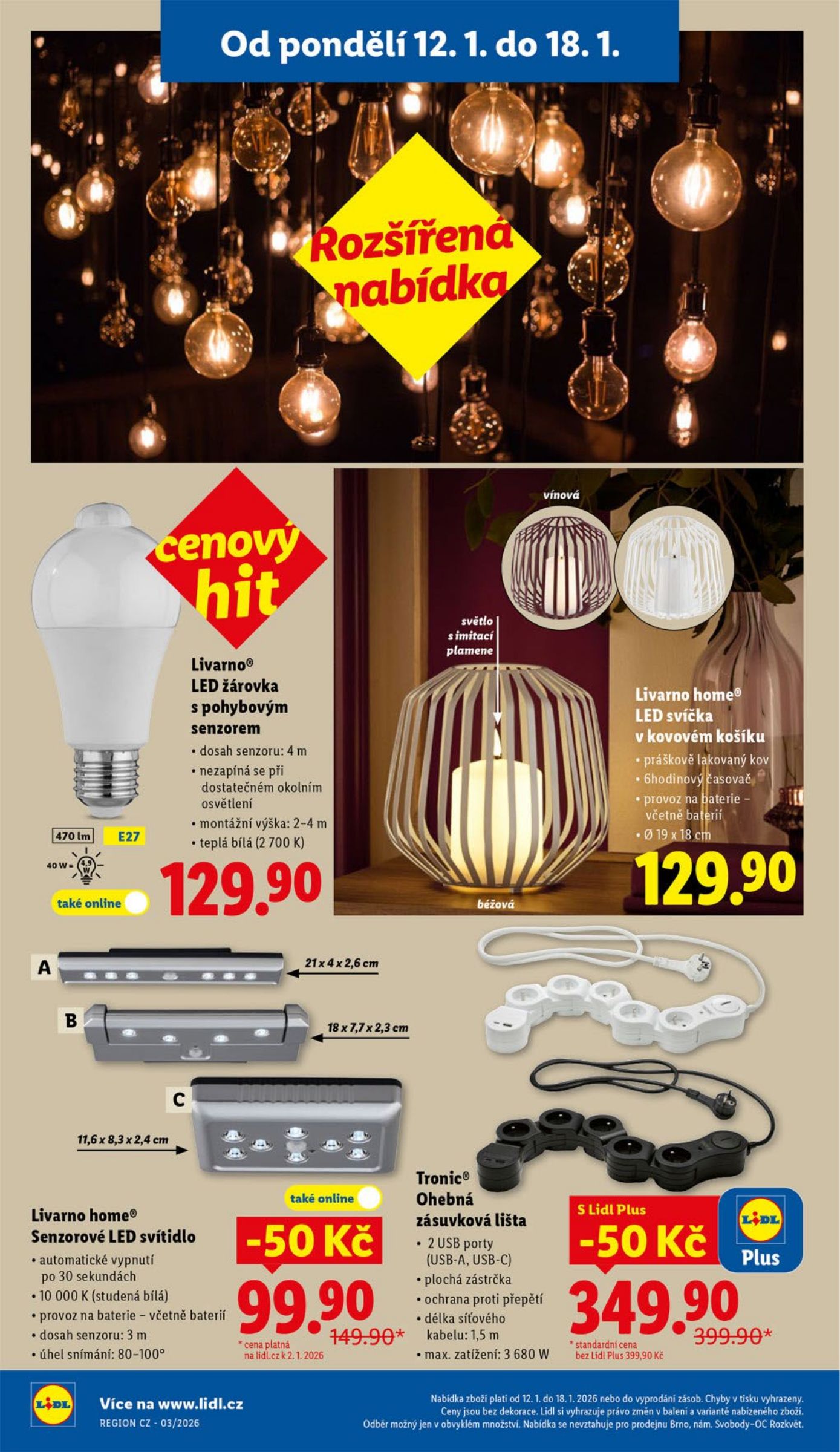 lidl - Aktuální leták Lidl - Spotřební zboží od 12.01. do 18.01. - page: 14