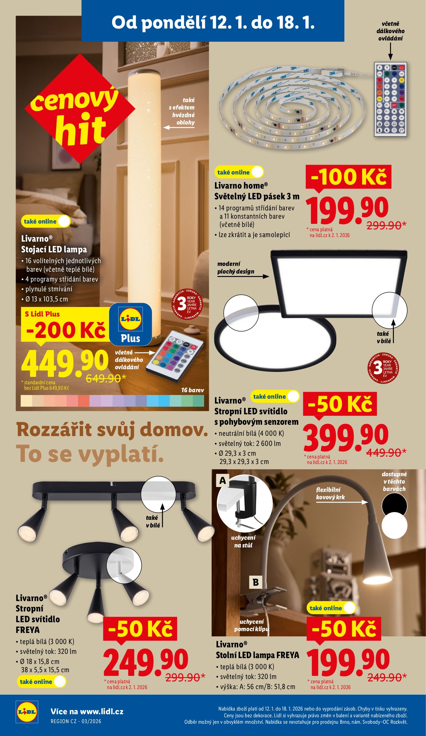 lidl - Aktuální leták Lidl - Spotřební zboží od 12.01. do 18.01. - page: 12