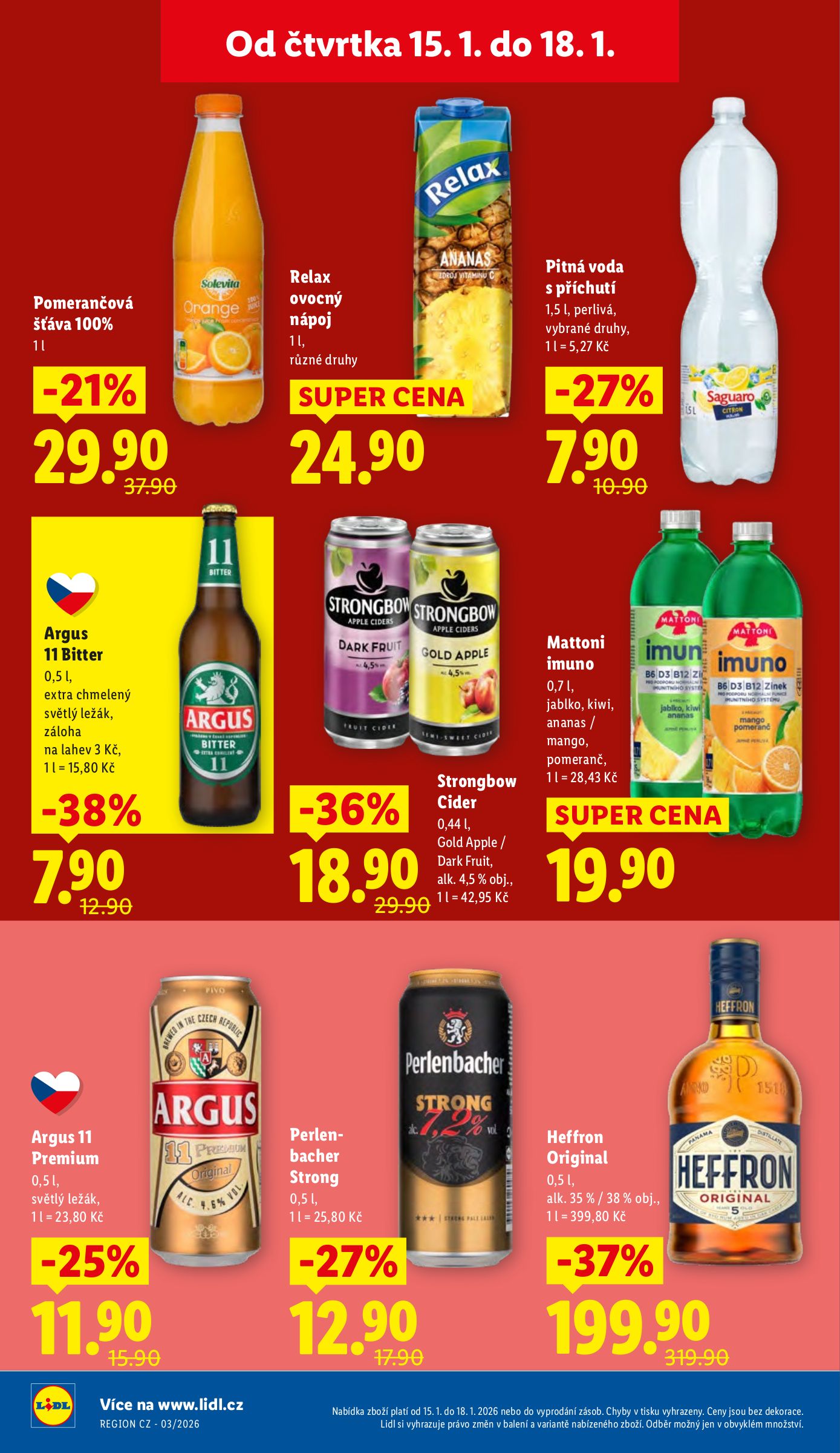 lidl - Aktuální leták Lidl od 15.01. do 18.01. - page: 22